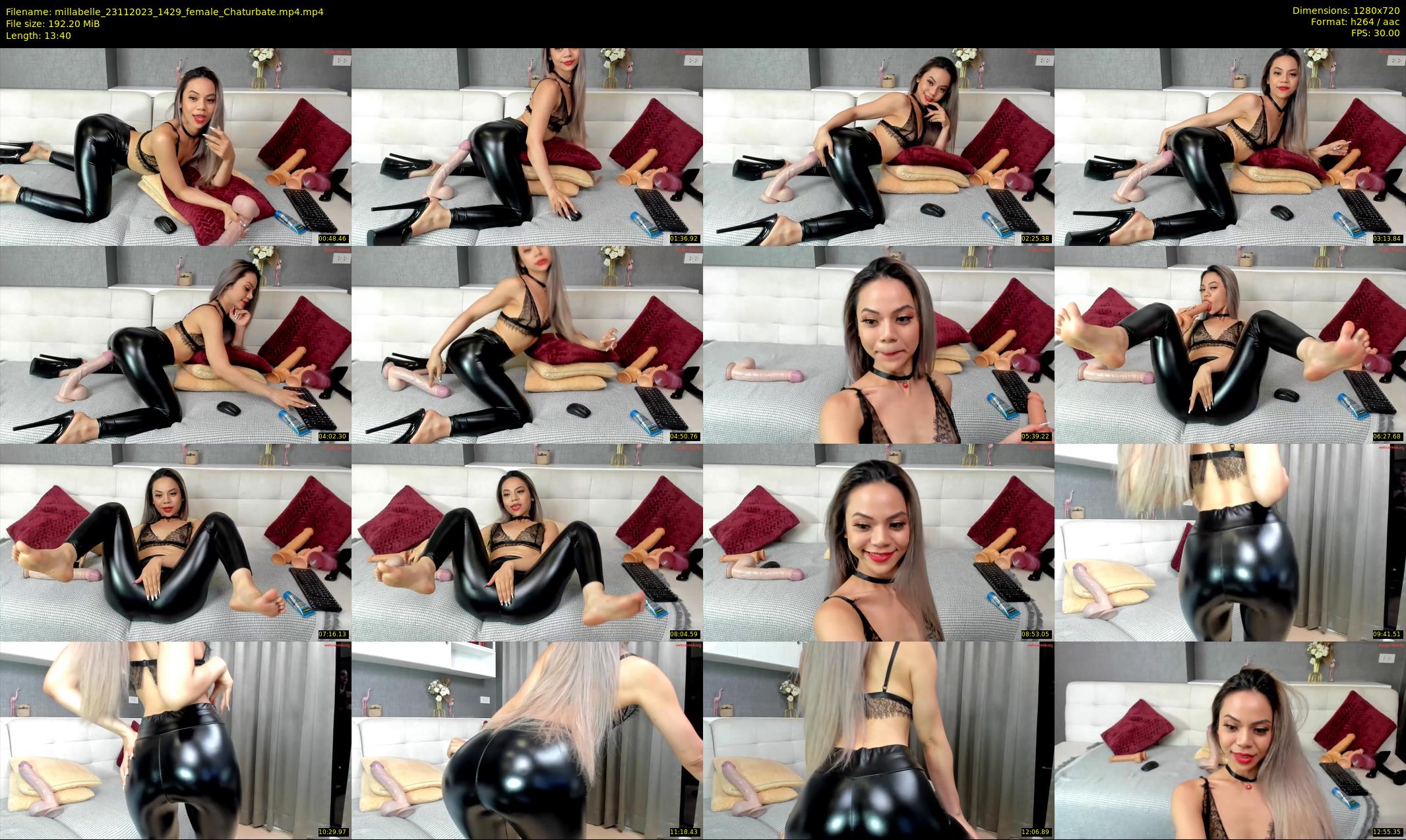 millabelle — 14 minute Chaturbate female cam show recording, 720p, Nov 23, 2023