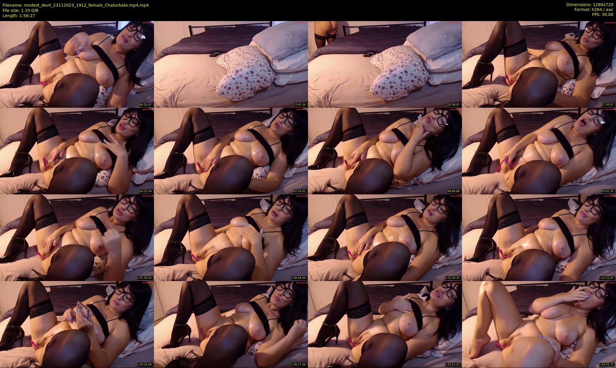 modest_devil — 117 minute Chaturbate female cam show recording, 720p, Nov 23, 2023