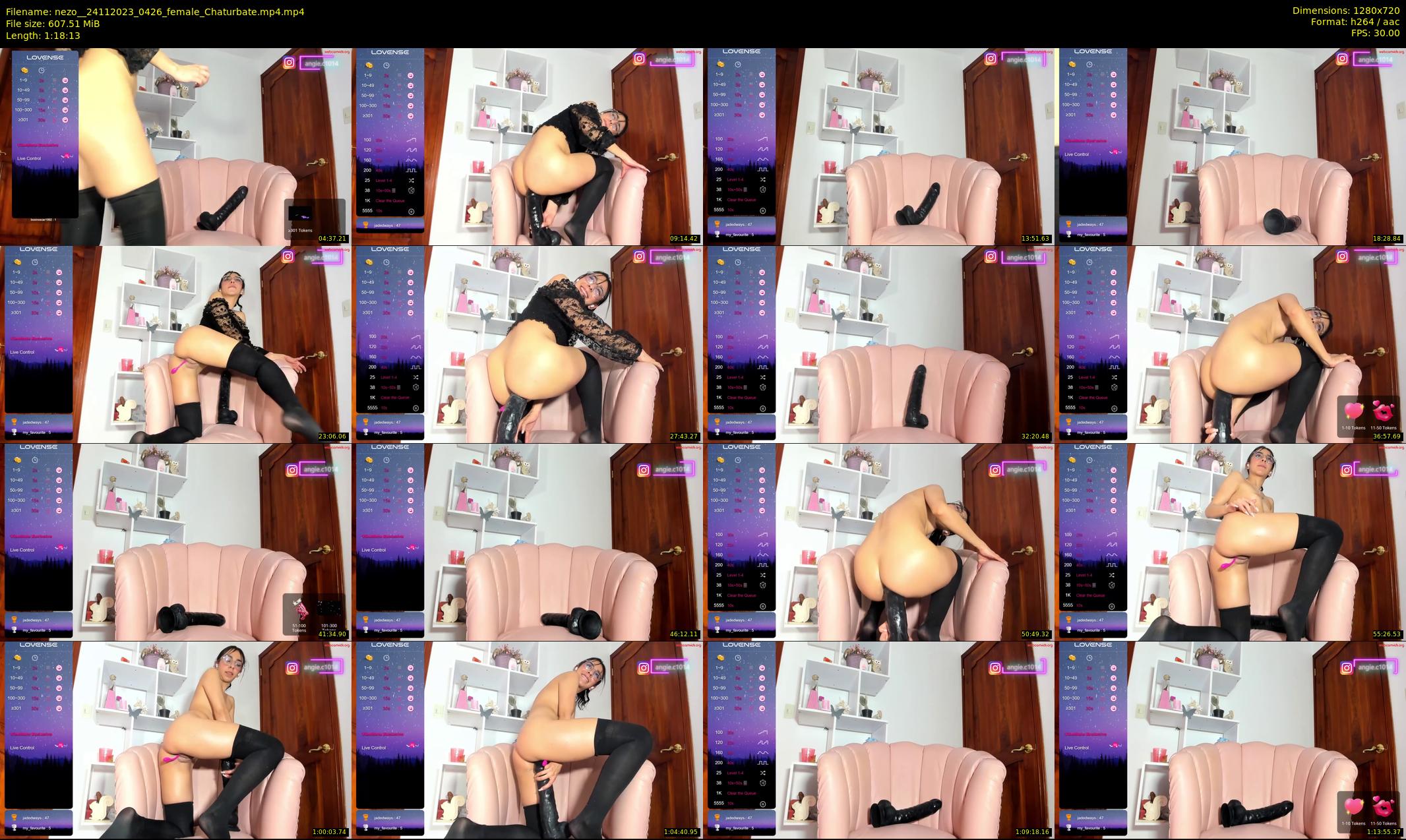 nezo_ — 79 minute Chaturbate female cam show recording, 720p, Nov 24, 2023