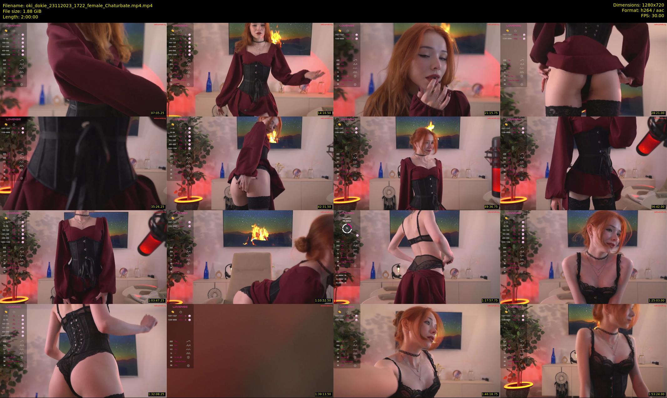 oki_dokie — 120 minute Chaturbate female cam show recording, 720p, Nov 23, 2023