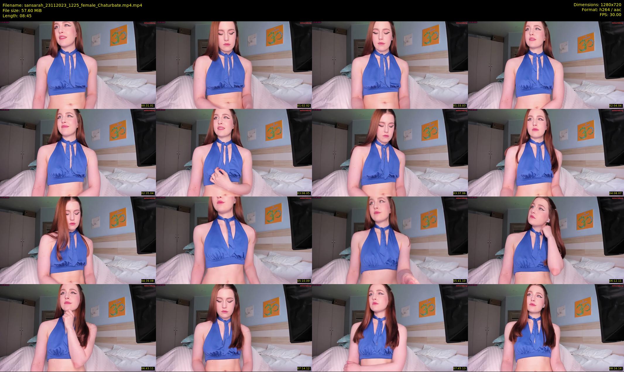 sansarah — 9 minute Chaturbate female cam show recording, 720p, Nov 23, 2023