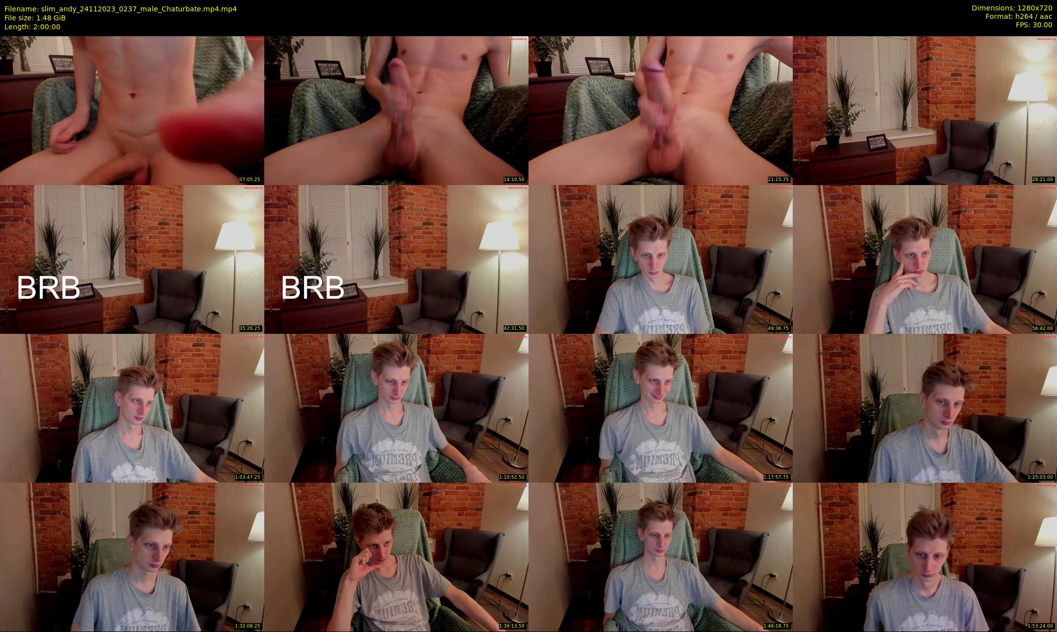 slim_andy — 120 minute Chaturbate male cam show recording, 720p, Nov 24, 2023