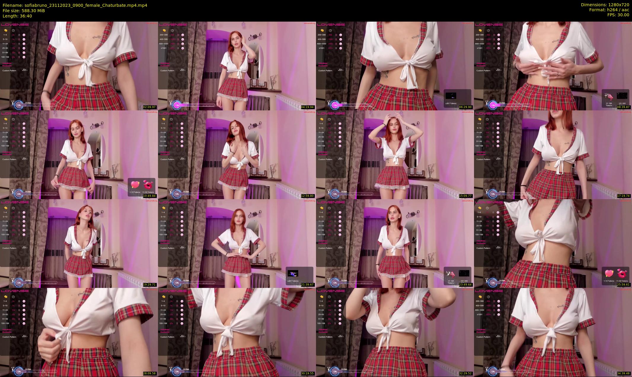 sofiabruno — 37 minute Chaturbate female cam show recording, 720p, Nov 23, 2023