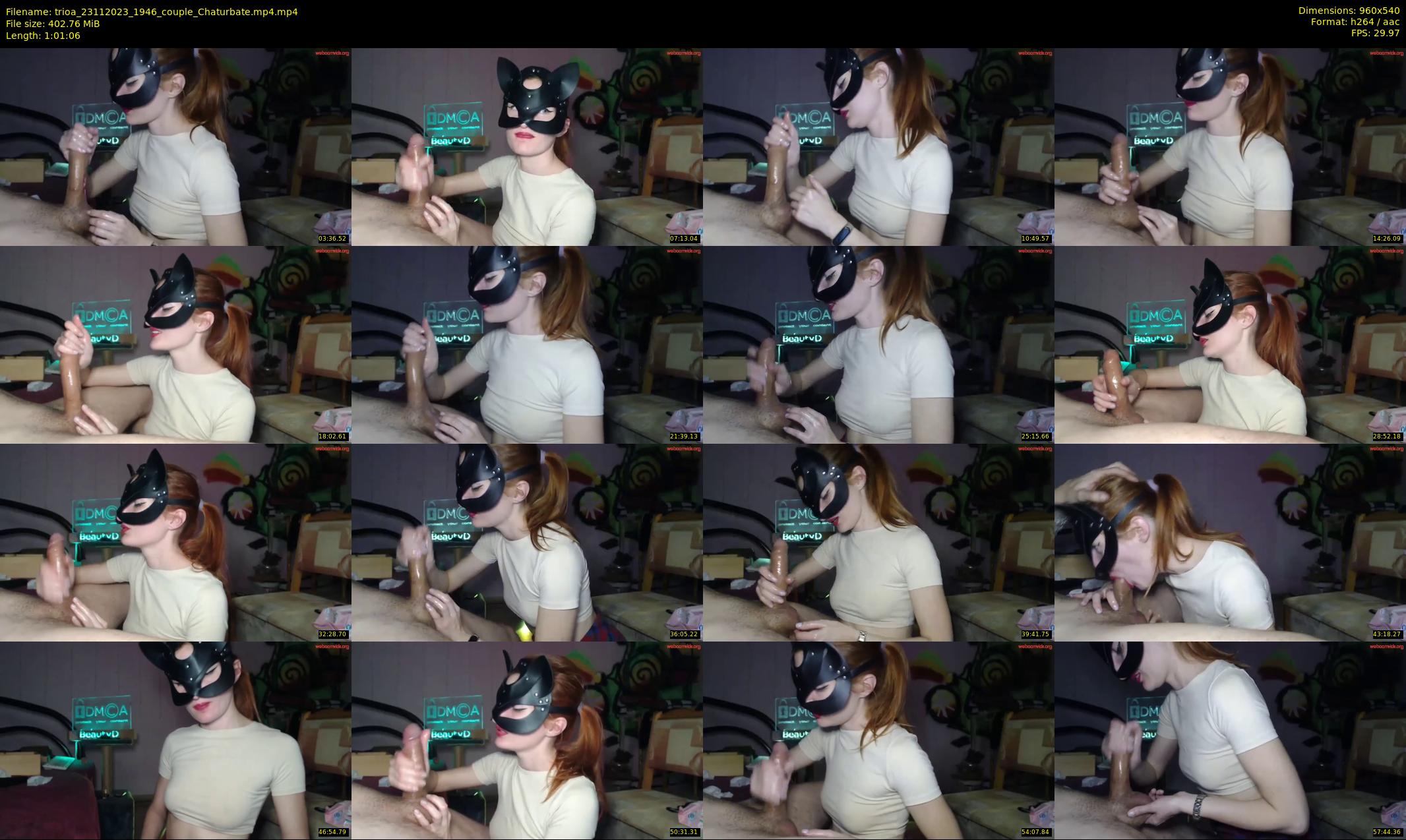 trioa — 62 minute Chaturbate couple cam show recording, 480p, Nov 23, 2023