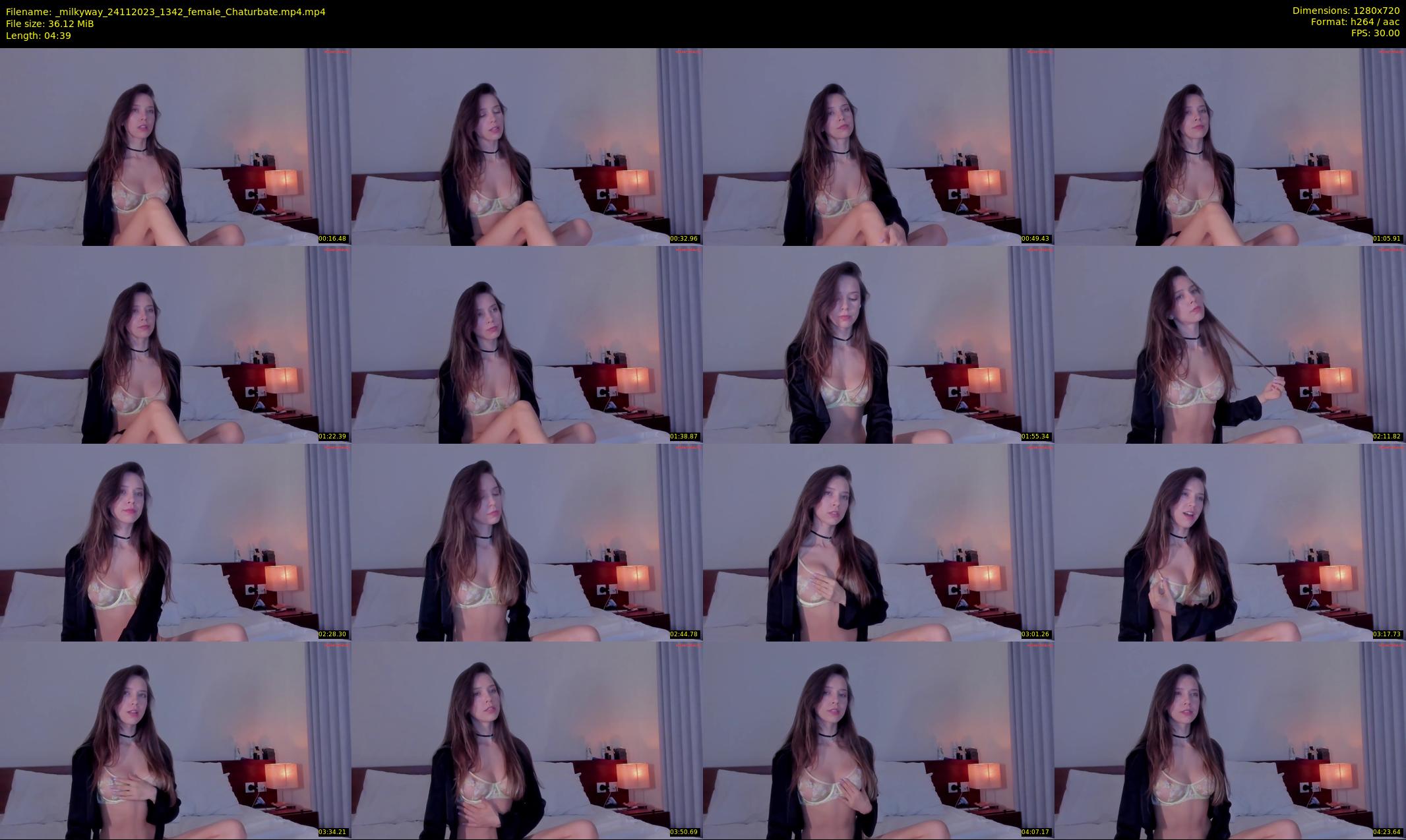 _milkyway — 5 minute Chaturbate female cam show recording, 720p, Nov 24, 2023