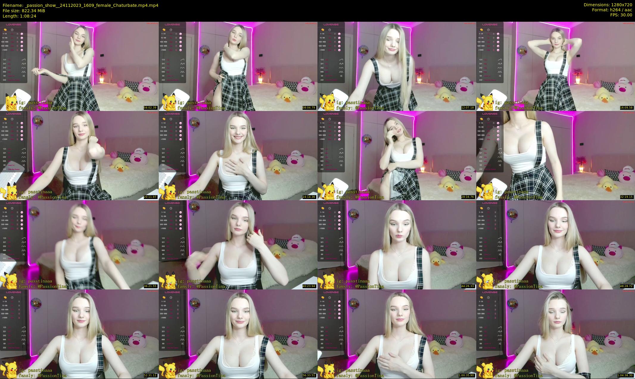 _passion_show_ — 69 minute Chaturbate couple cam show recording, 720p, Nov 24, 2023