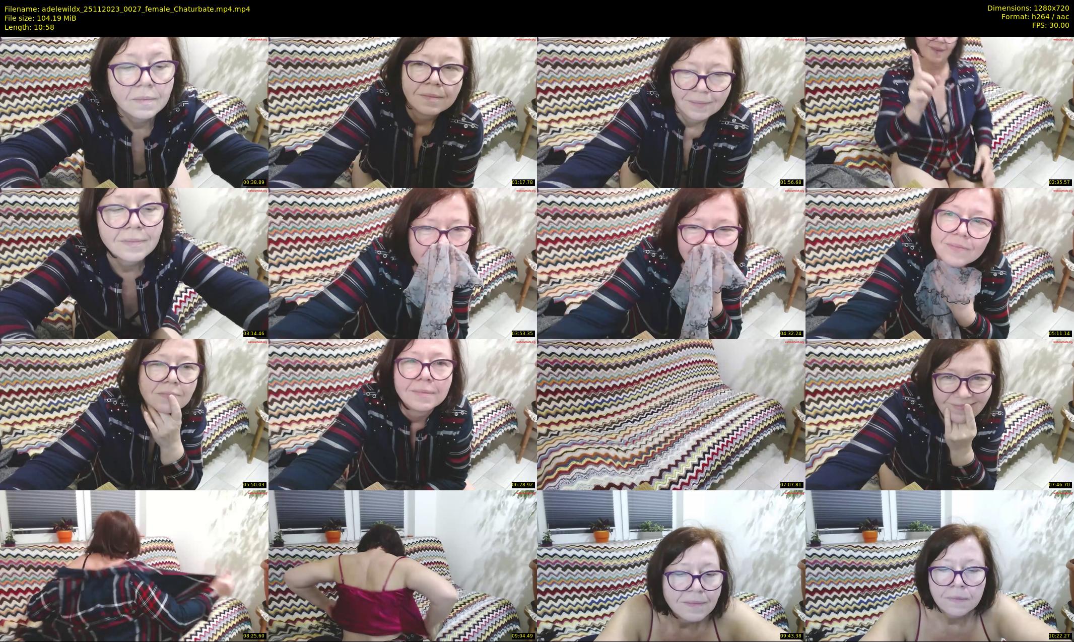 adelewildx — 11 minute Chaturbate female cam show recording, 720p, Nov 25, 2023