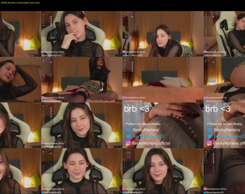 beckymartens — 114 minute Chaturbate female cam show recording, 720p, Nov 24, 2023