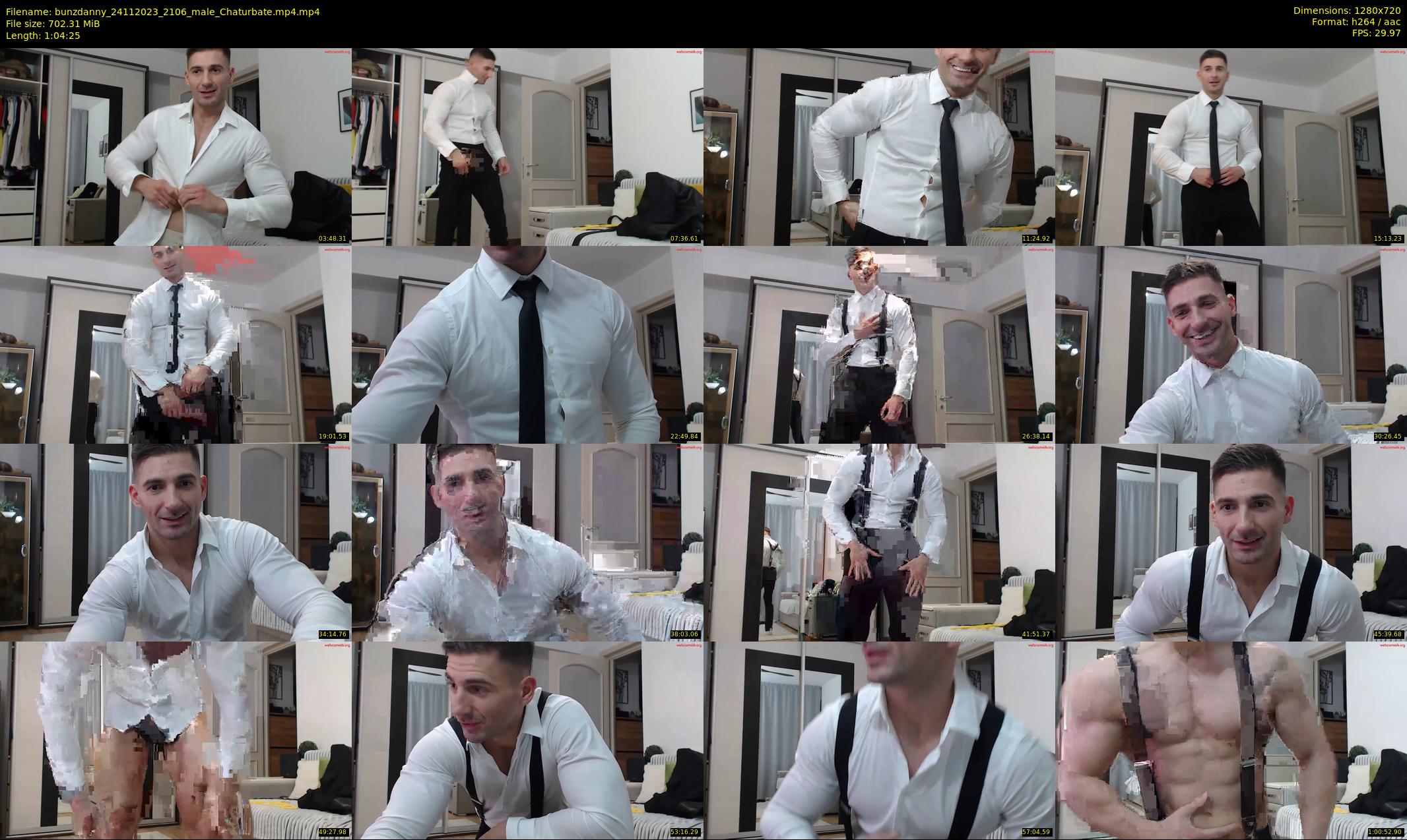 bunzdanny — 65 minute Chaturbate male cam show recording, 720p, Nov 24, 2023