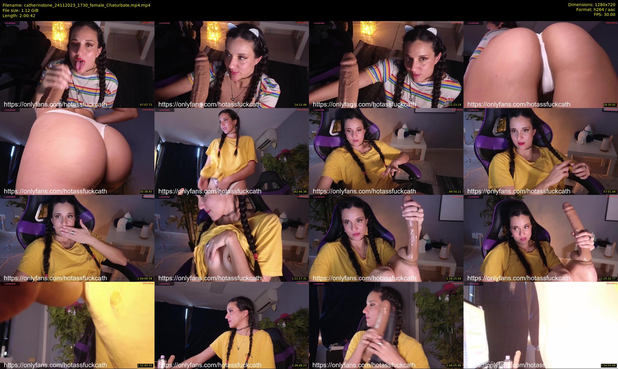 catherinstone — 121 minute Chaturbate female cam show recording, 720p, Nov 24, 2023