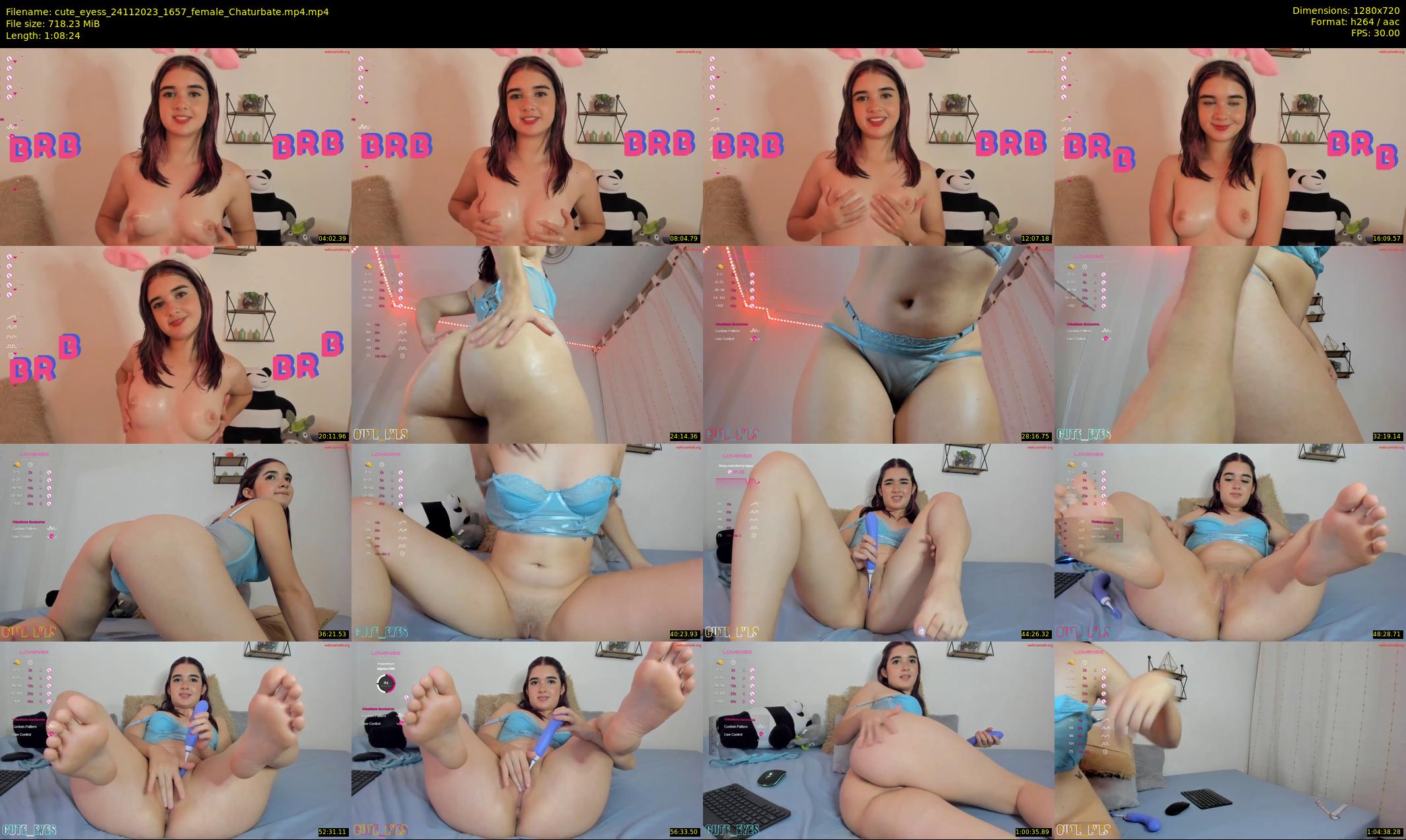 cute_eyess — 69 minute Chaturbate female cam show recording, 720p, Nov 24, 2023