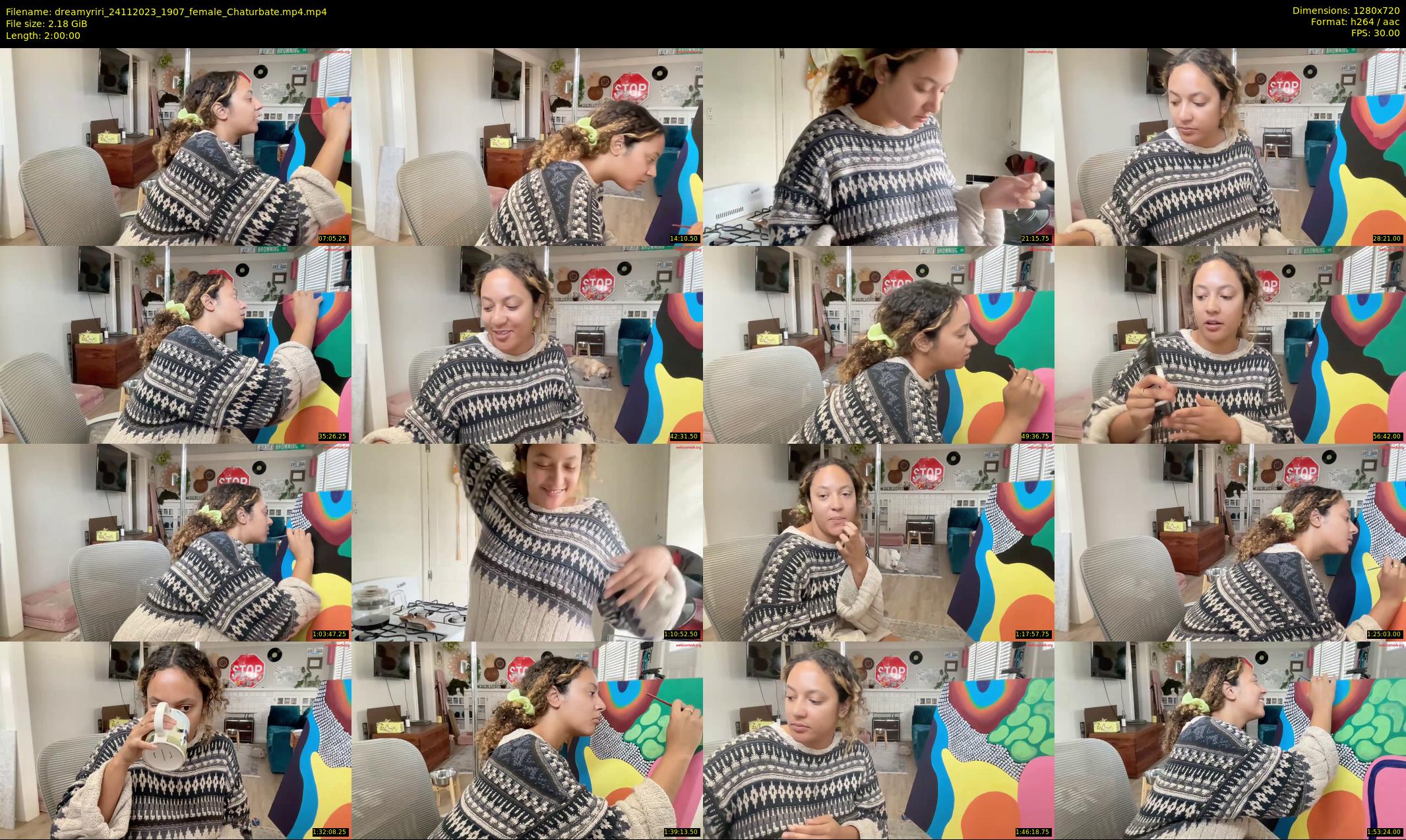 dreamyriri — 120 minute Chaturbate female cam show recording, 720p, Nov 24, 2023