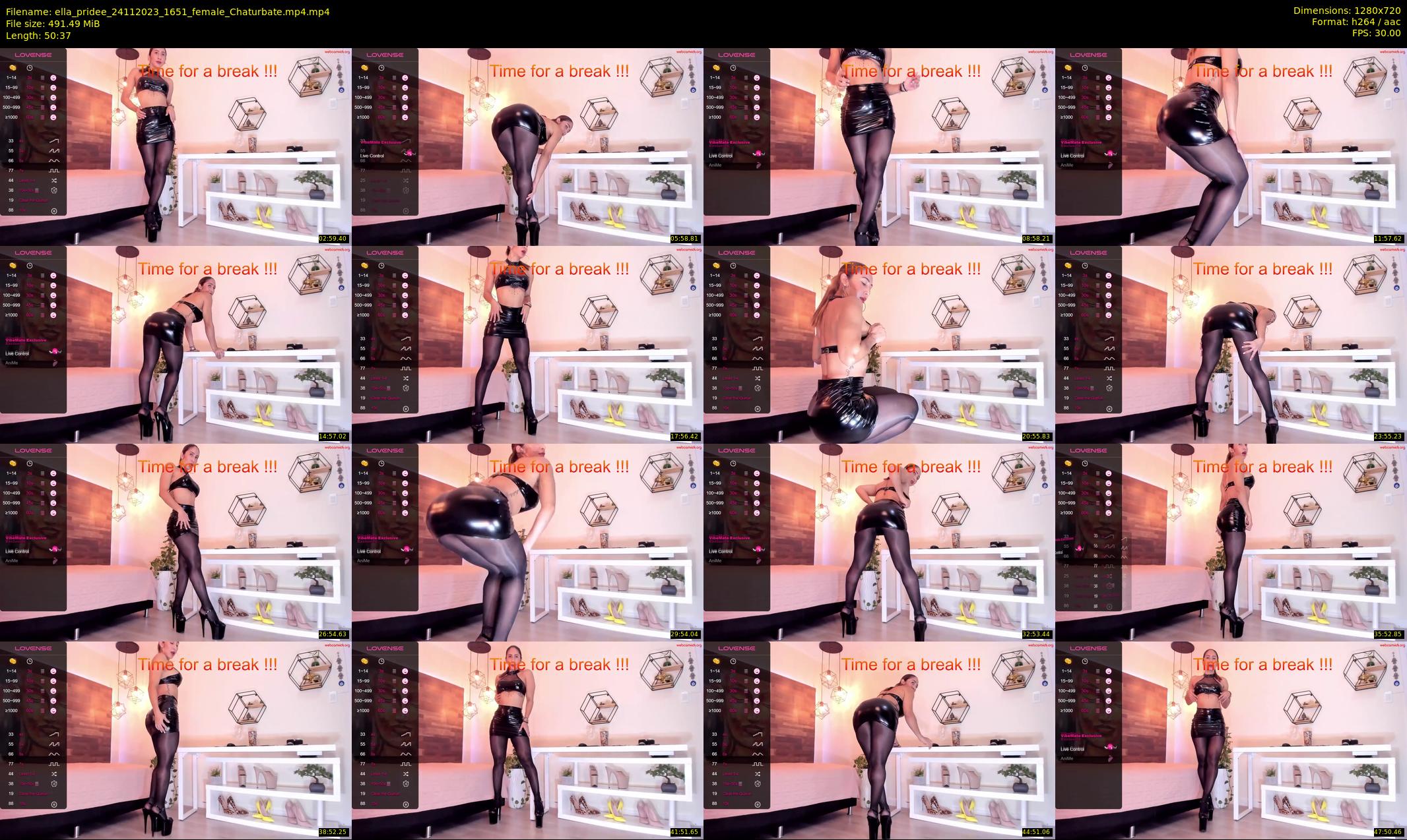 ella_pridee — 51 minute Chaturbate female cam show recording, 720p, Nov 24, 2023