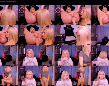 hottyblonds — 24 minute Chaturbate couple cam show recording, 720p, Nov 25, 2023