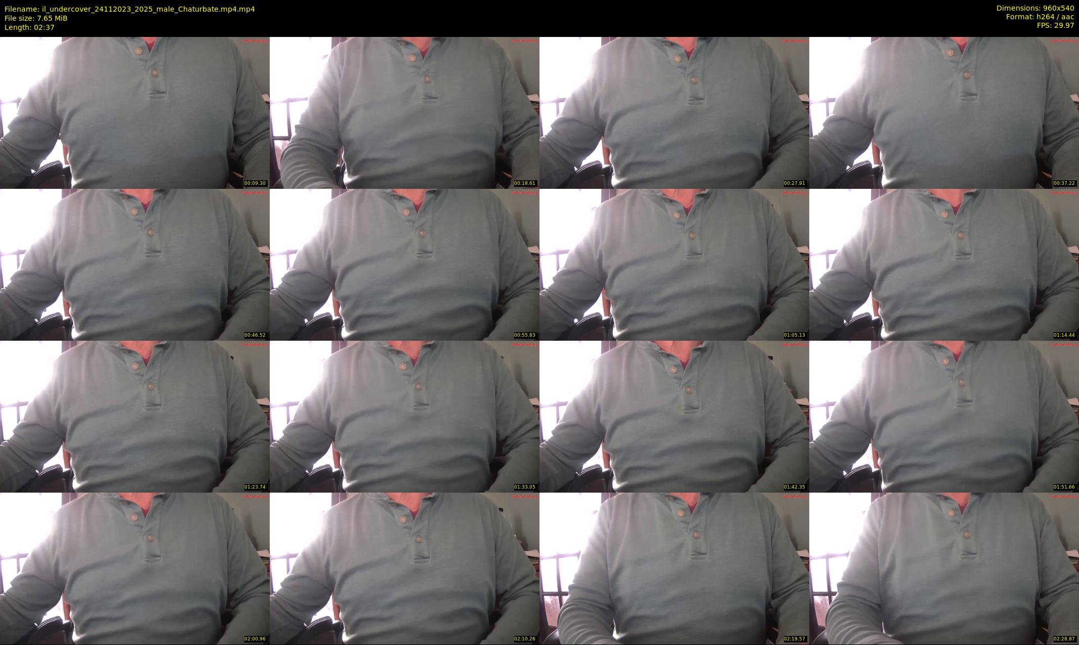 il_undercover — 3 minute Chaturbate male cam show recording, 480p, Nov 24, 2023