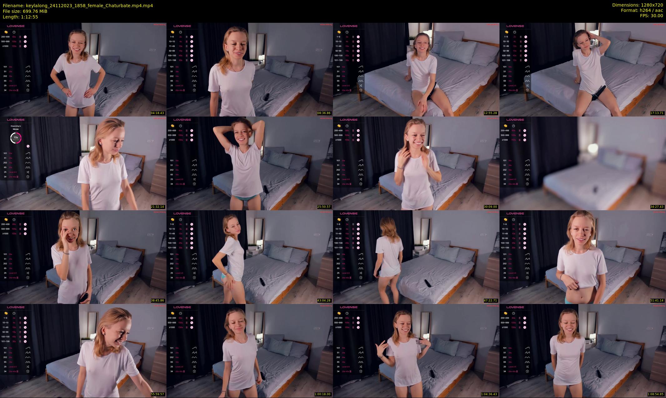 keylalong — 73 minute Chaturbate female cam show recording, 720p, Nov 24, 2023