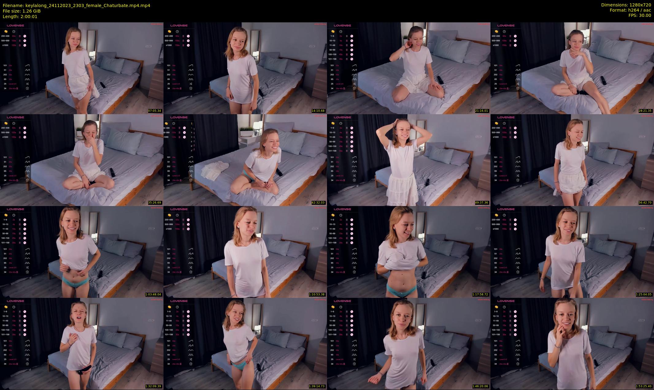 keylalong — 121 minute Chaturbate female cam show recording, 720p, Nov 24, 2023