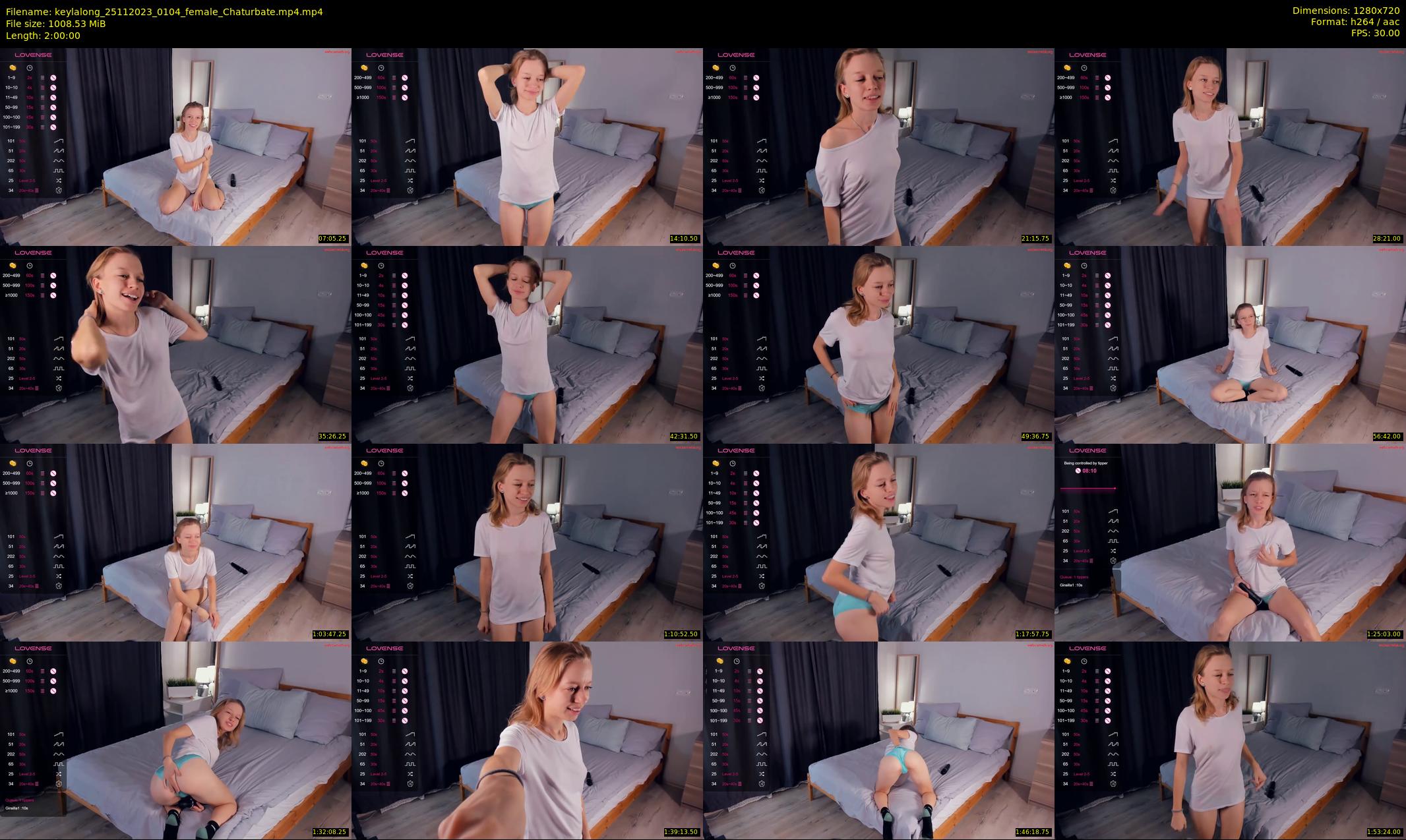 keylalong — 120 minute Chaturbate female cam show recording, 720p, Nov 25, 2023