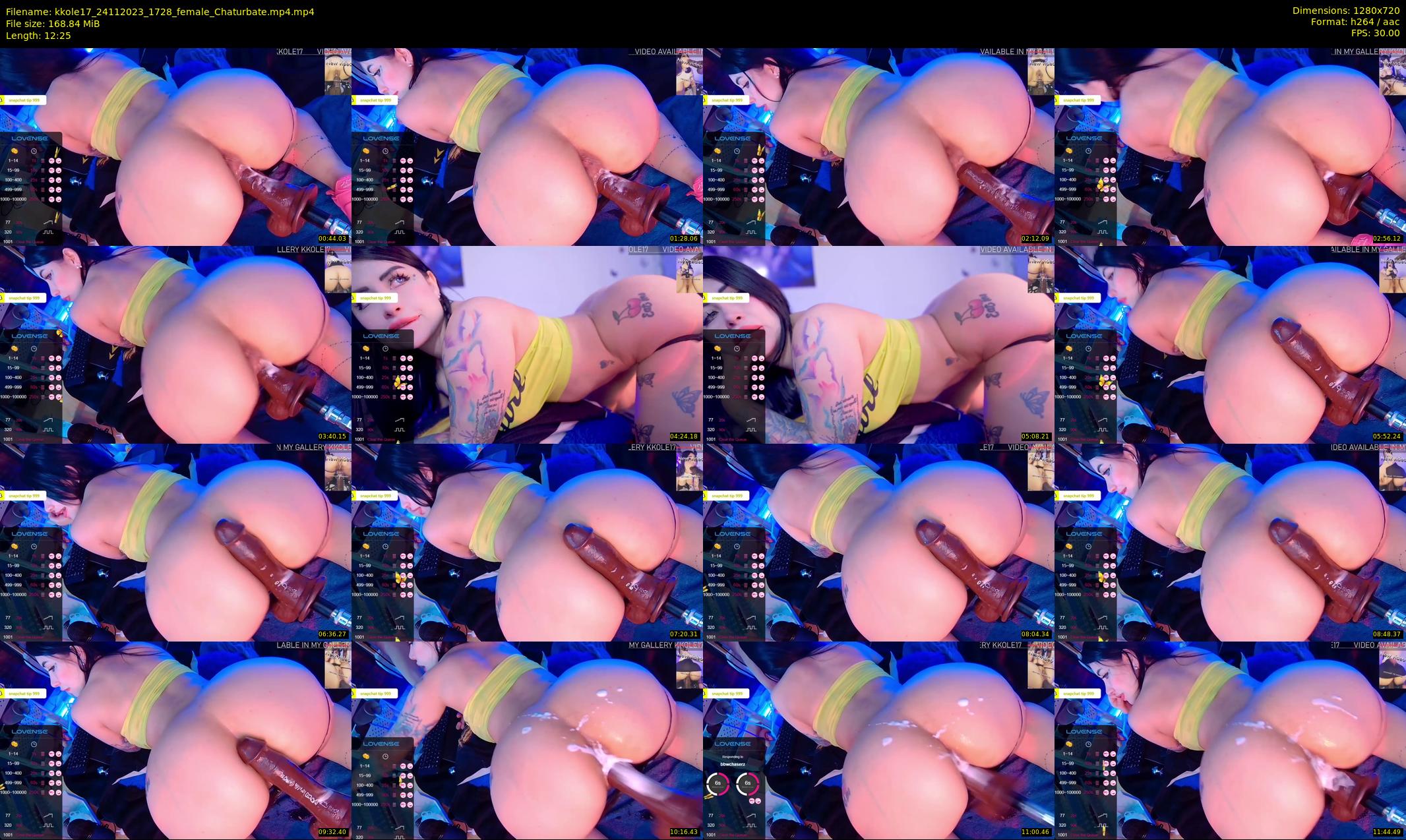 kkole17 — 13 minute Chaturbate female cam show recording, 720p, Nov 24, 2023