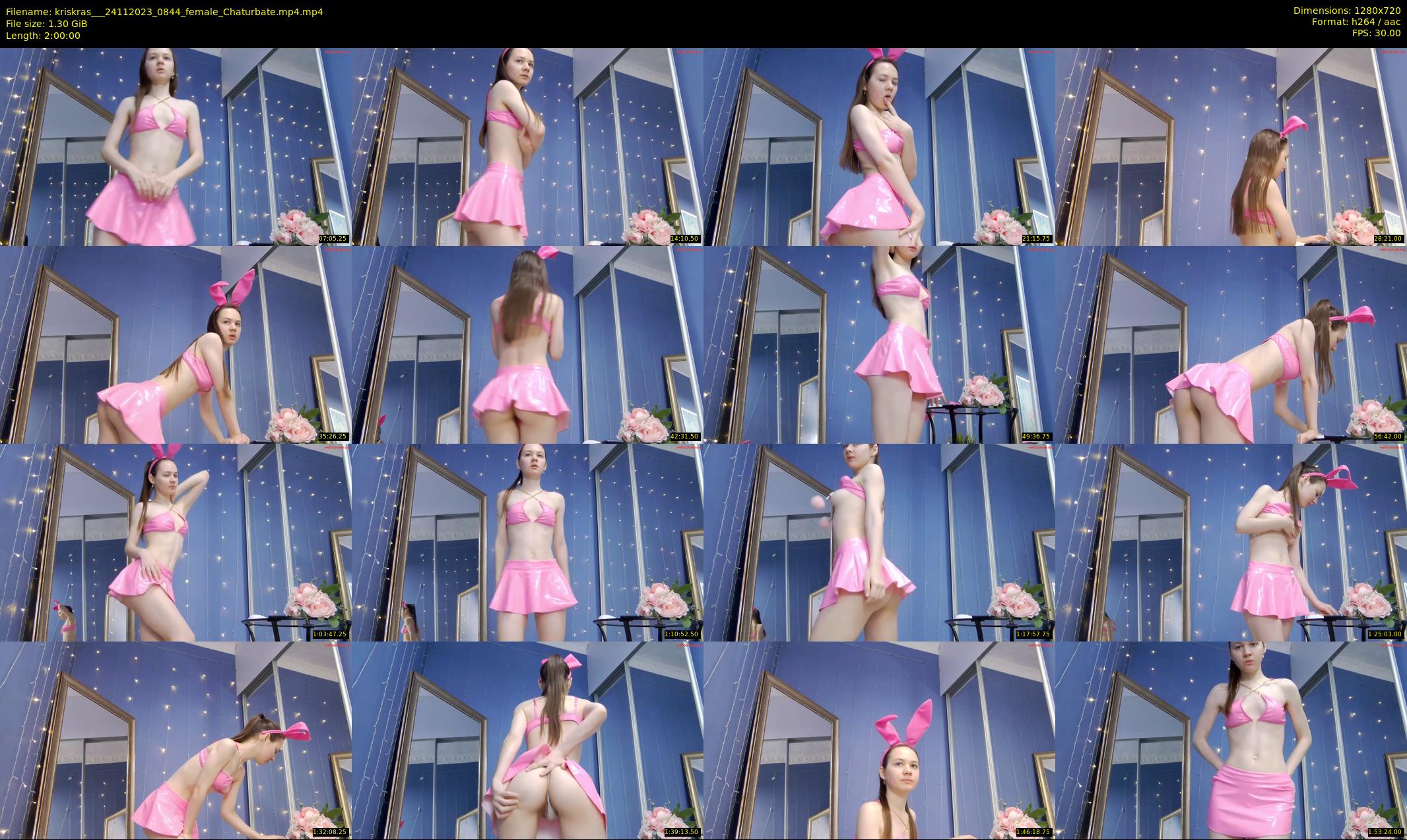 kriskras__ — 120 minute Chaturbate female cam show recording, 720p, Nov 24, 2023