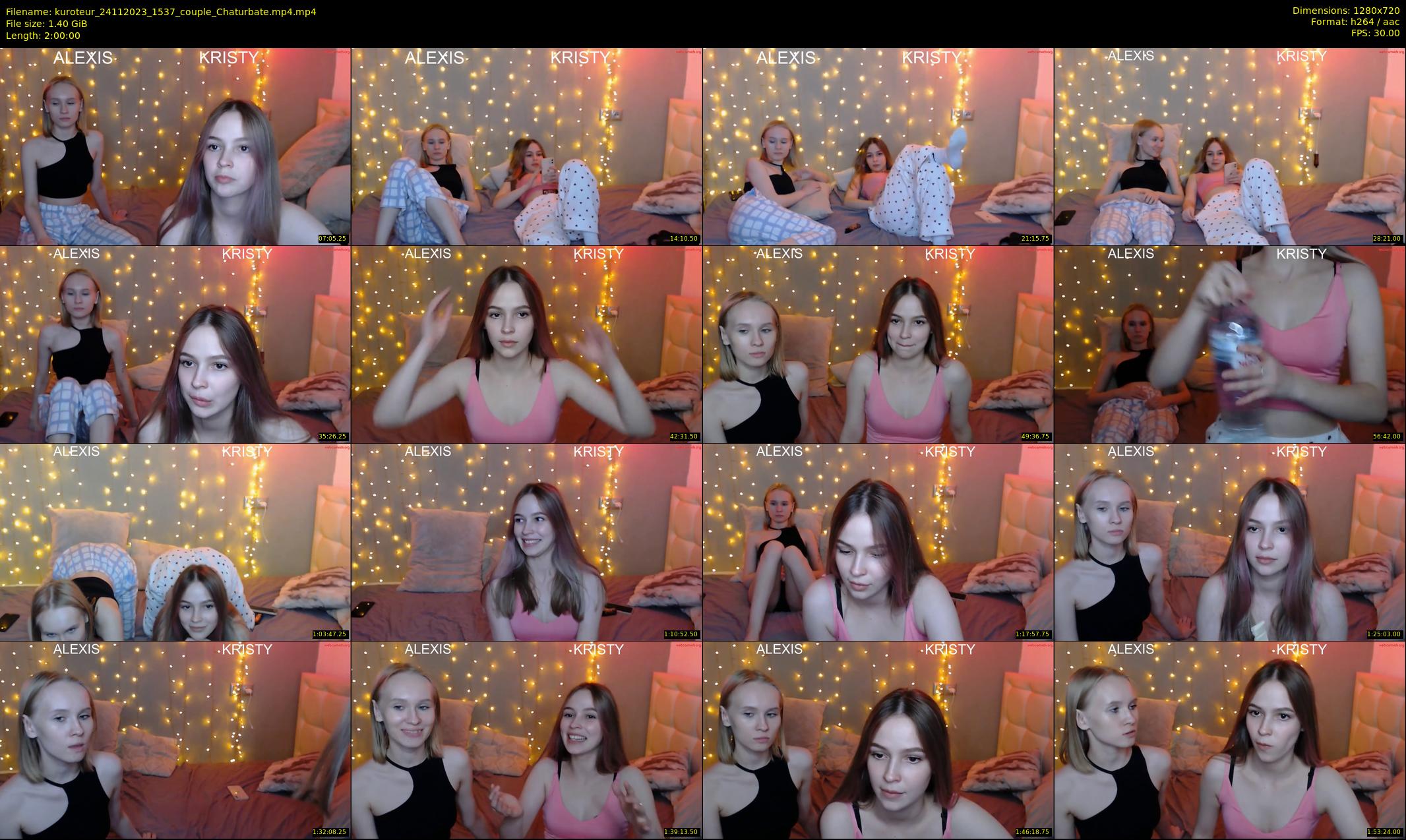 kuroteur — 120 minute Chaturbate couple cam show recording, 720p, Nov 24, 2023