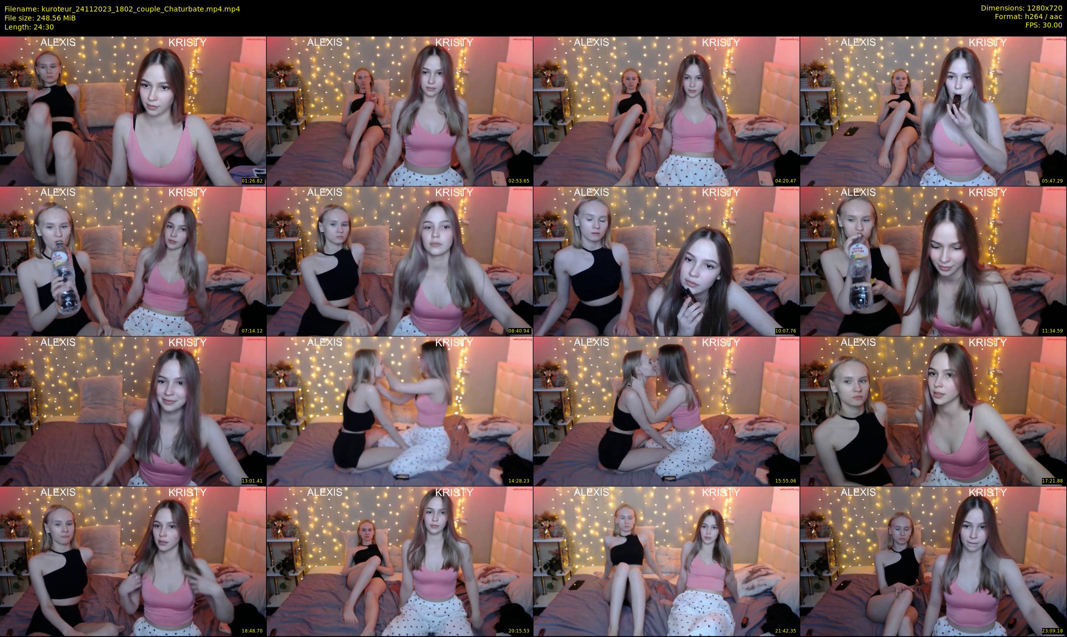 kuroteur — 25 minute Chaturbate couple cam show recording, 720p, Nov 24, 2023