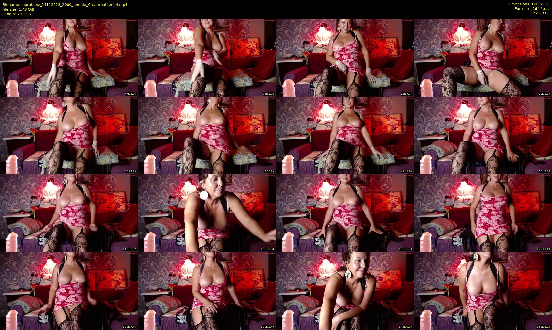 laurabenz — 121 minute Chaturbate female cam show recording, 720p, Nov 24, 2023