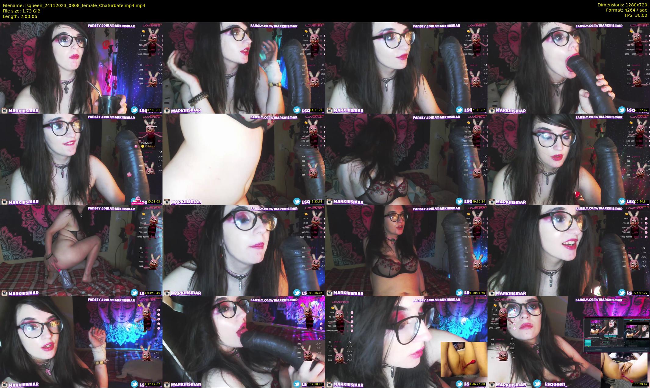 lsqueen — 121 minute Chaturbate female cam show recording, 720p, Nov 24, 2023