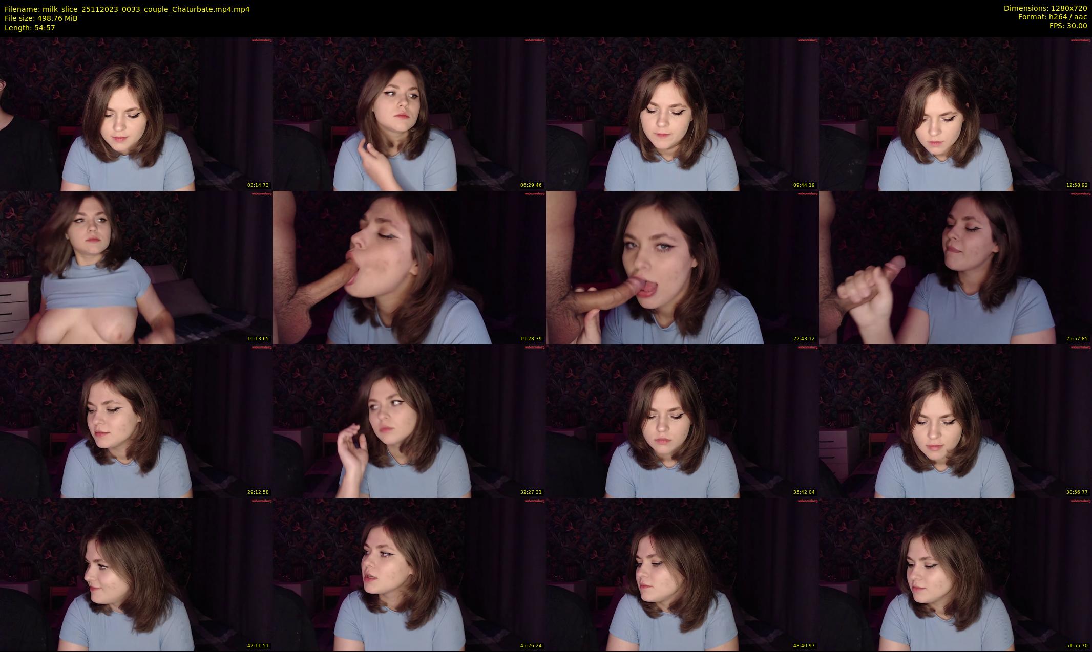 milk_slice — 55 minute Chaturbate couple cam show recording, 720p, Nov 25, 2023