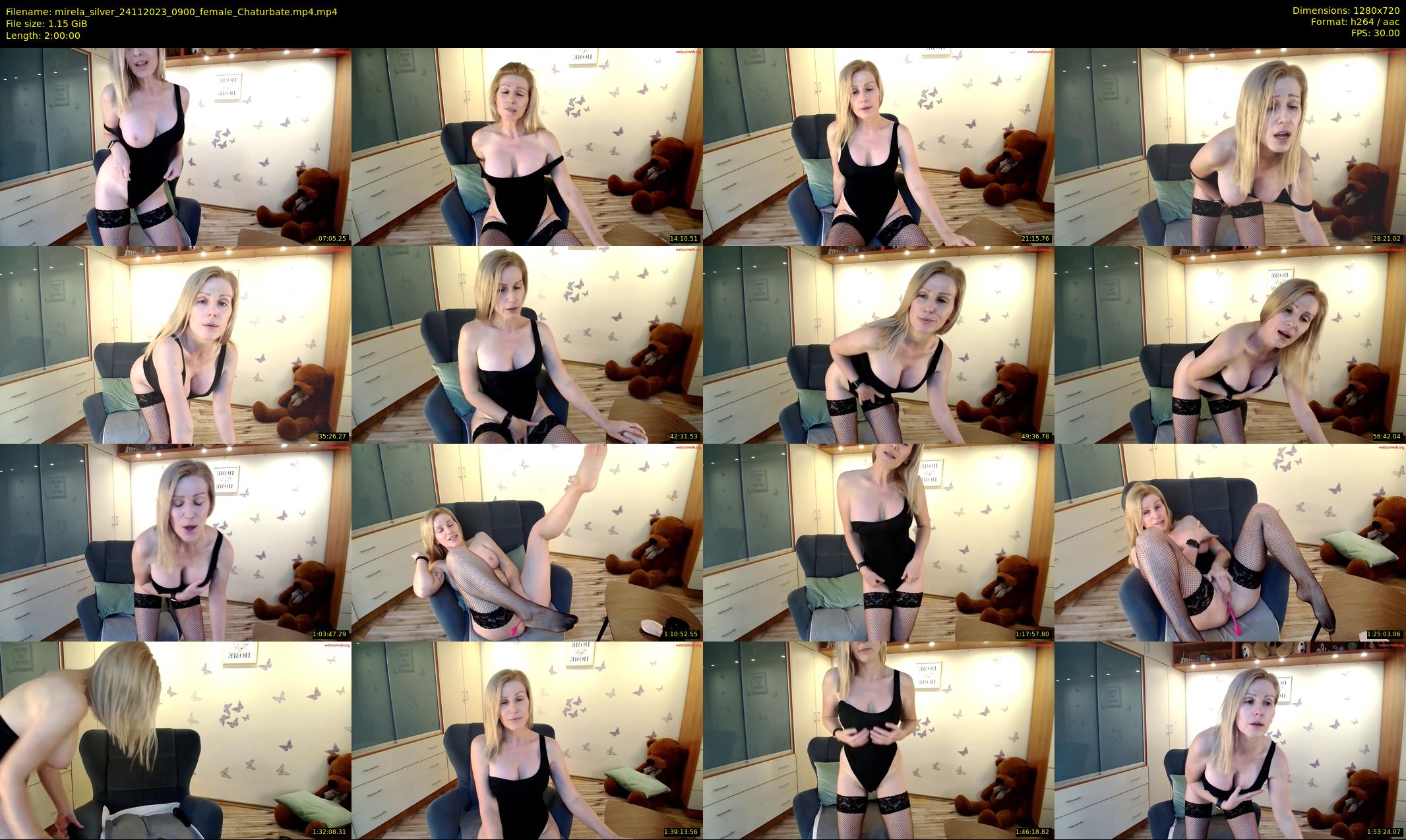 mirela_silver — 120 minute Chaturbate female cam show recording, 720p, Nov 24, 2023