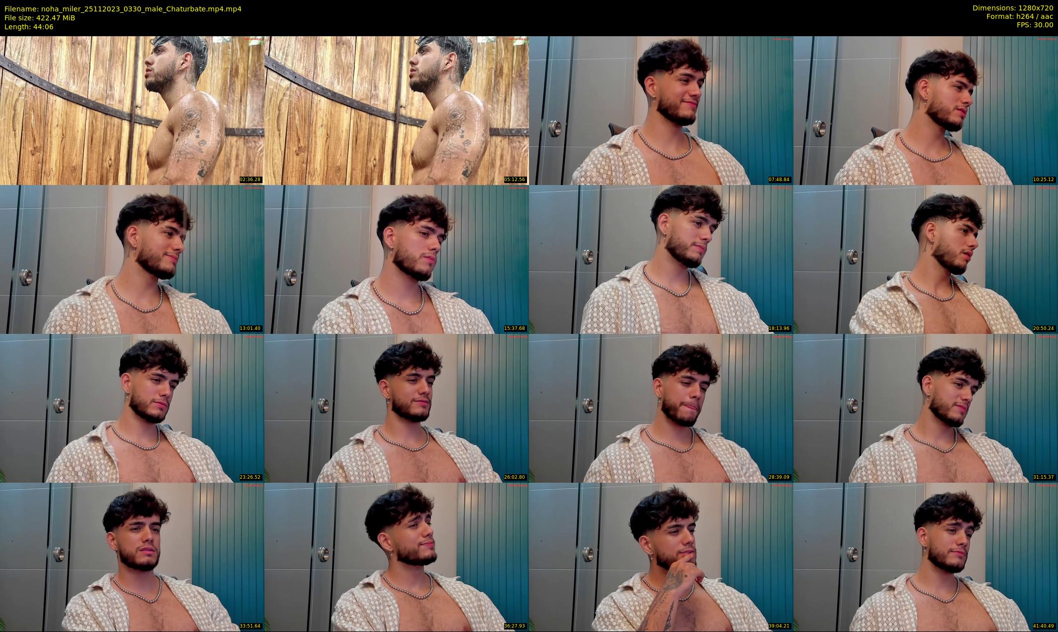 noha_miler — 45 minute Chaturbate male cam show recording, 720p, Nov 25, 2023