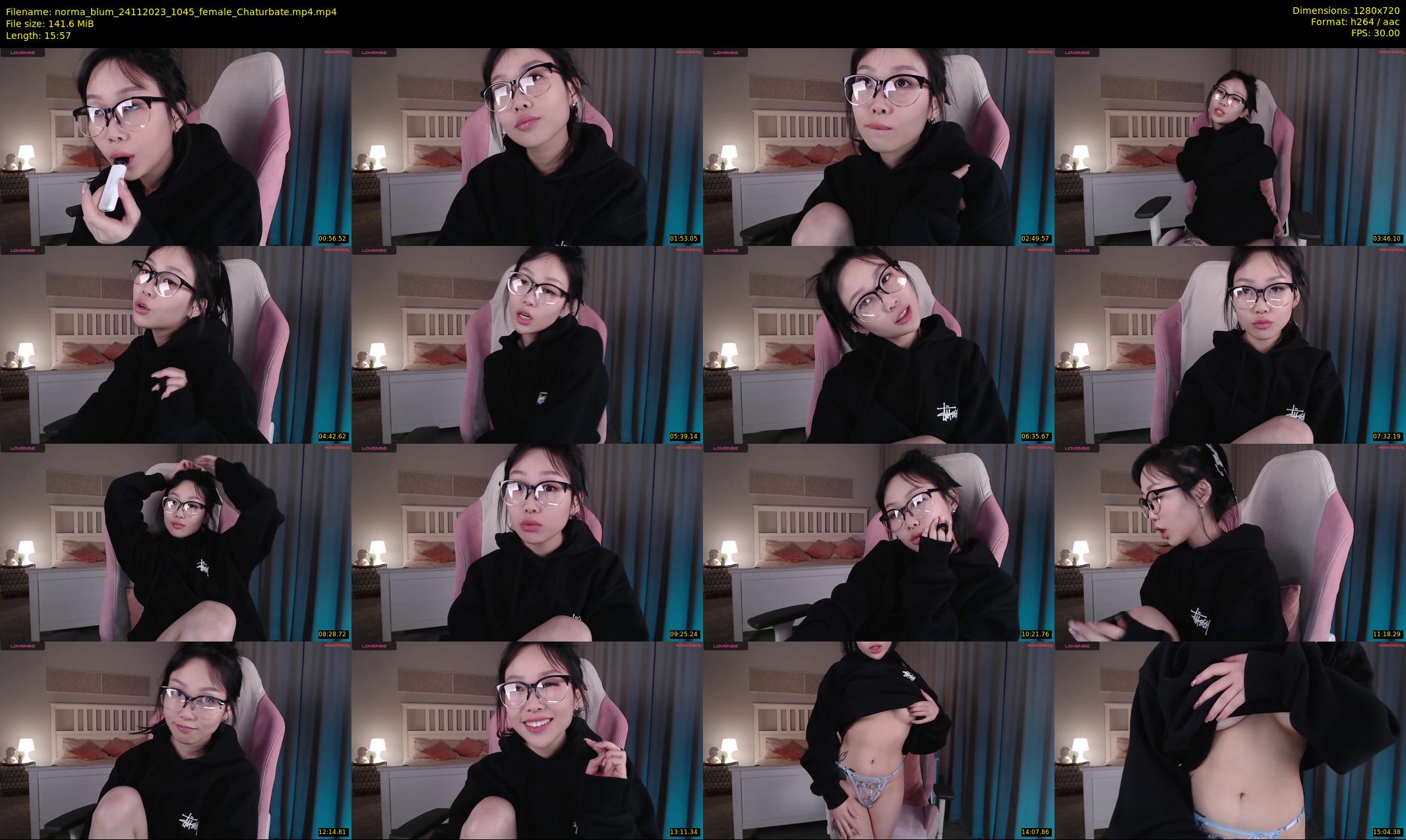 norma_blum — 16 minute Chaturbate female cam show recording, 720p, Nov 24, 2023