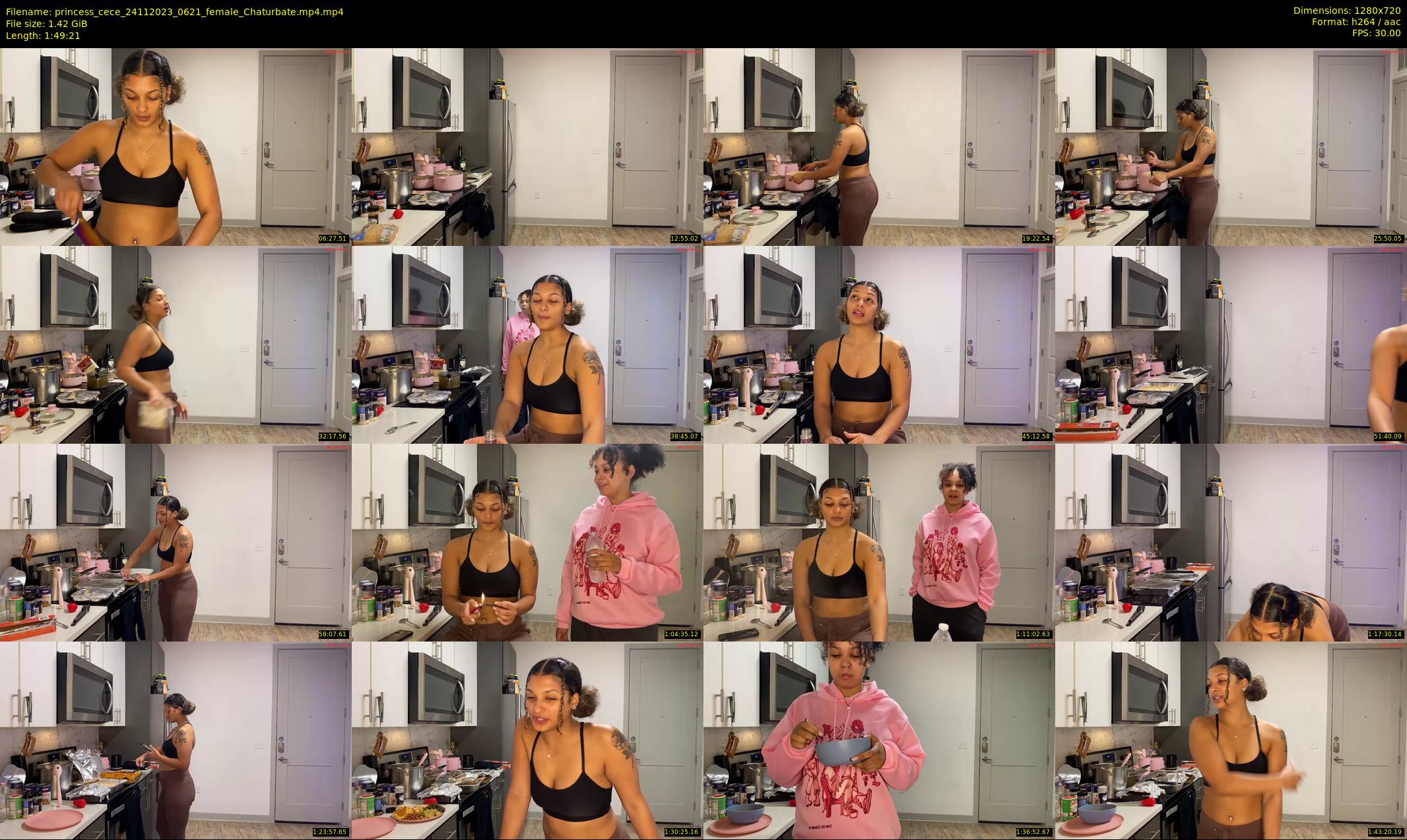 princess_cece — 110 minute Chaturbate female cam show recording, 720p, Nov 24, 2023