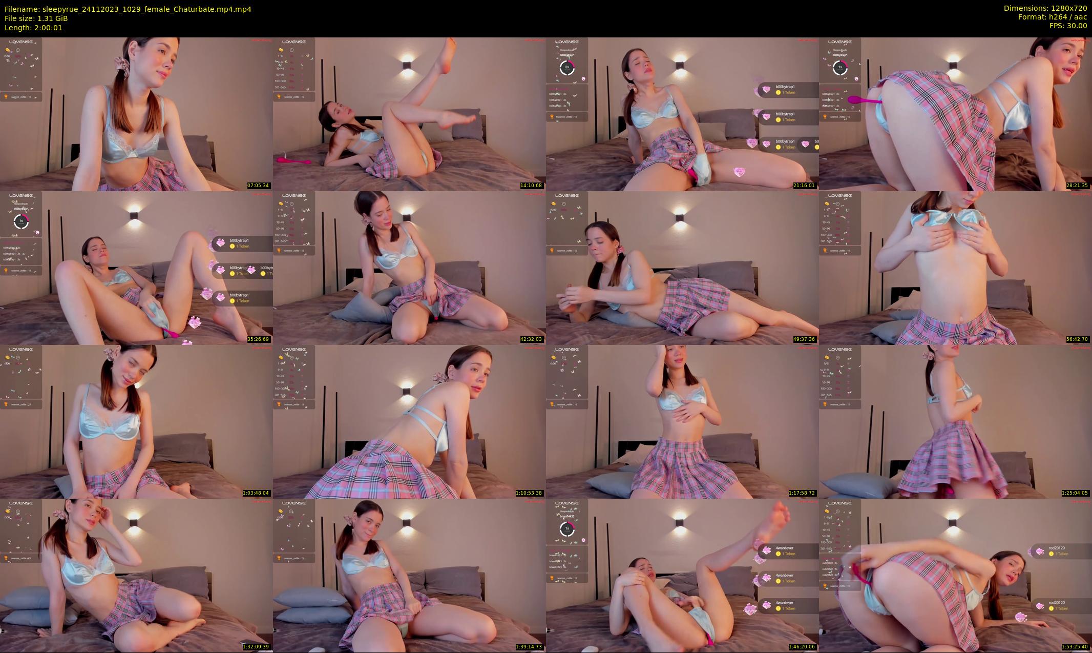 sleepyrue — 121 minute Chaturbate female cam show recording, 720p, Nov 24, 2023