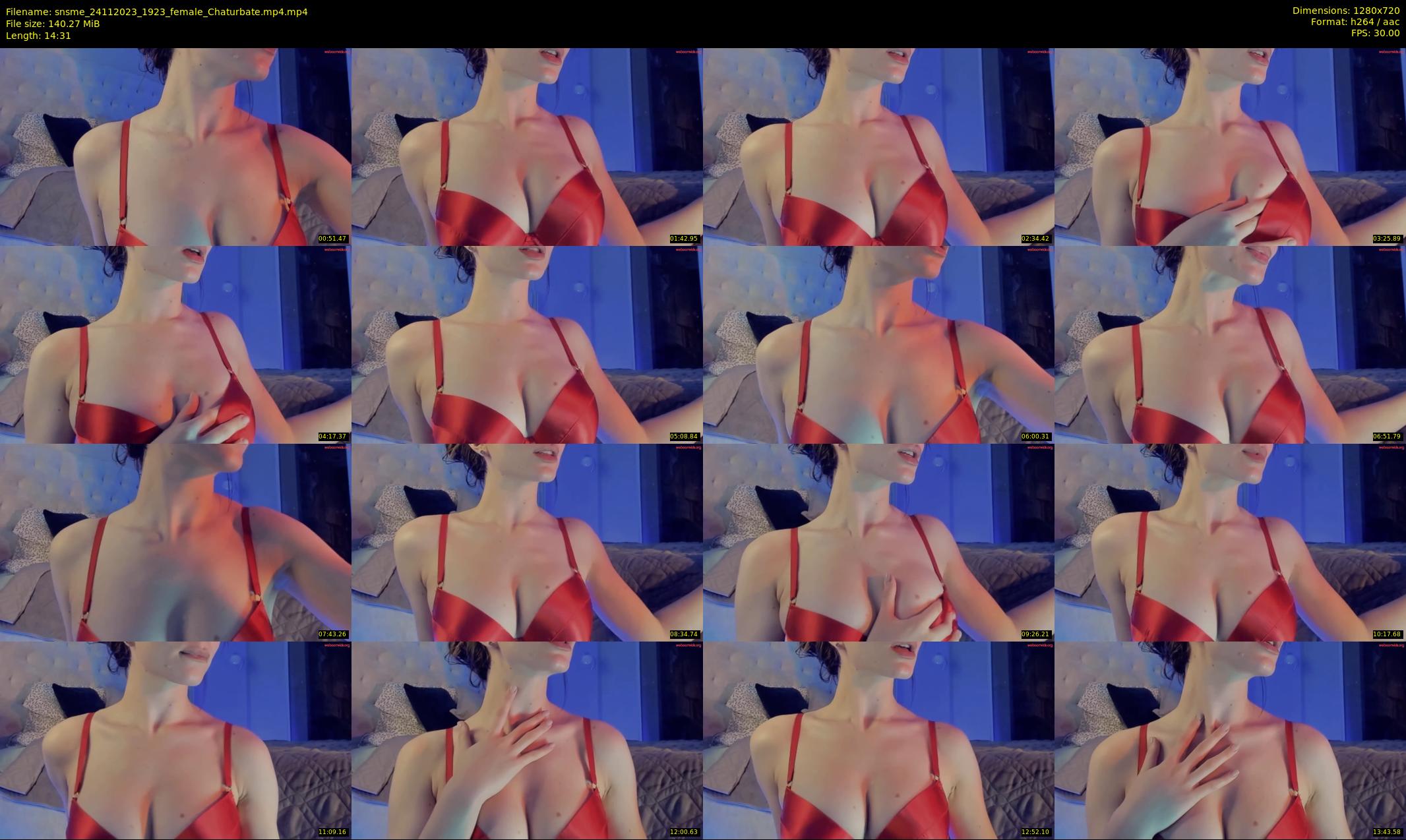 snsme — 15 minute Chaturbate female cam show recording, 720p, Nov 24, 2023