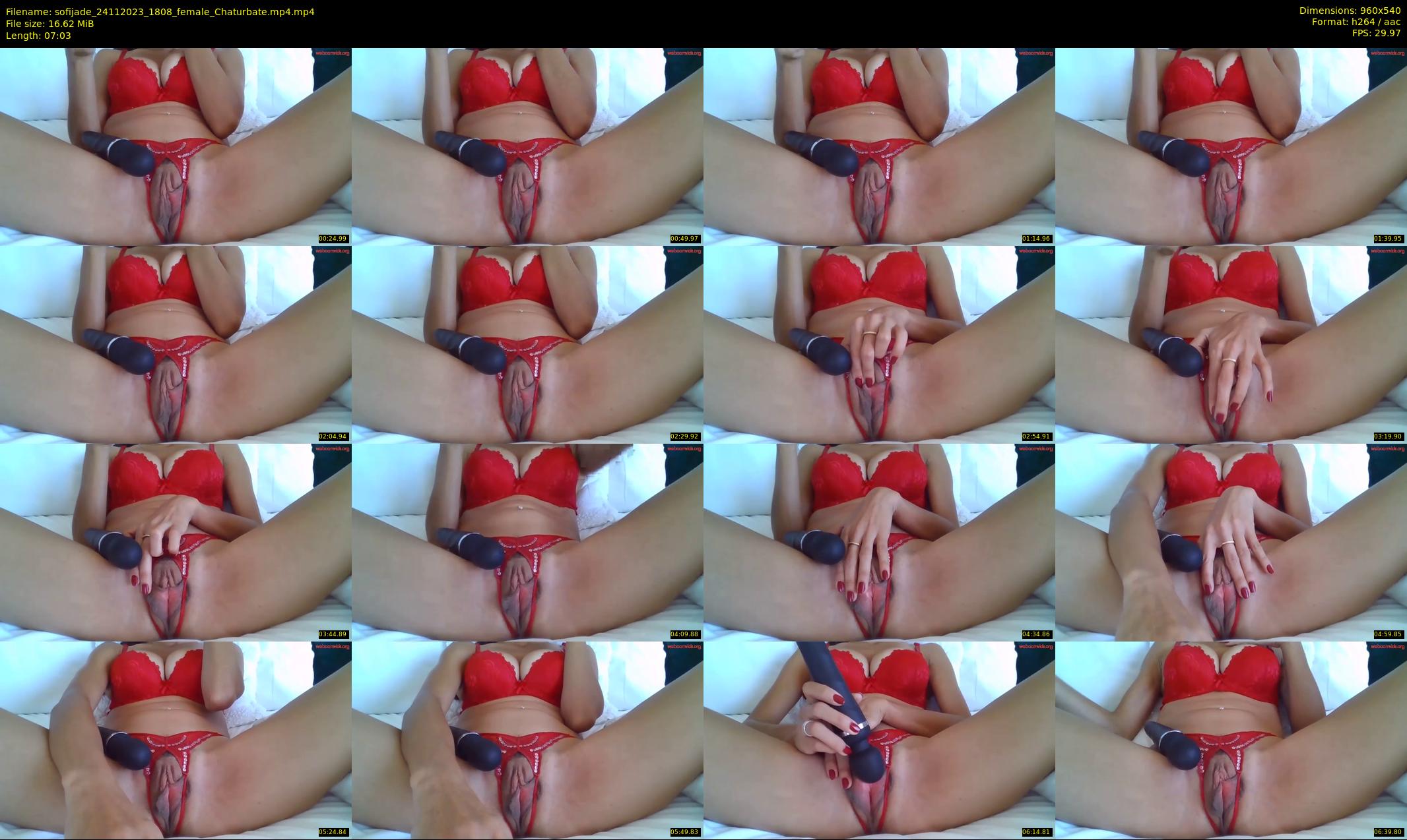 sofijade — 8 minute Chaturbate female cam show recording, 480p, Nov 24, 2023