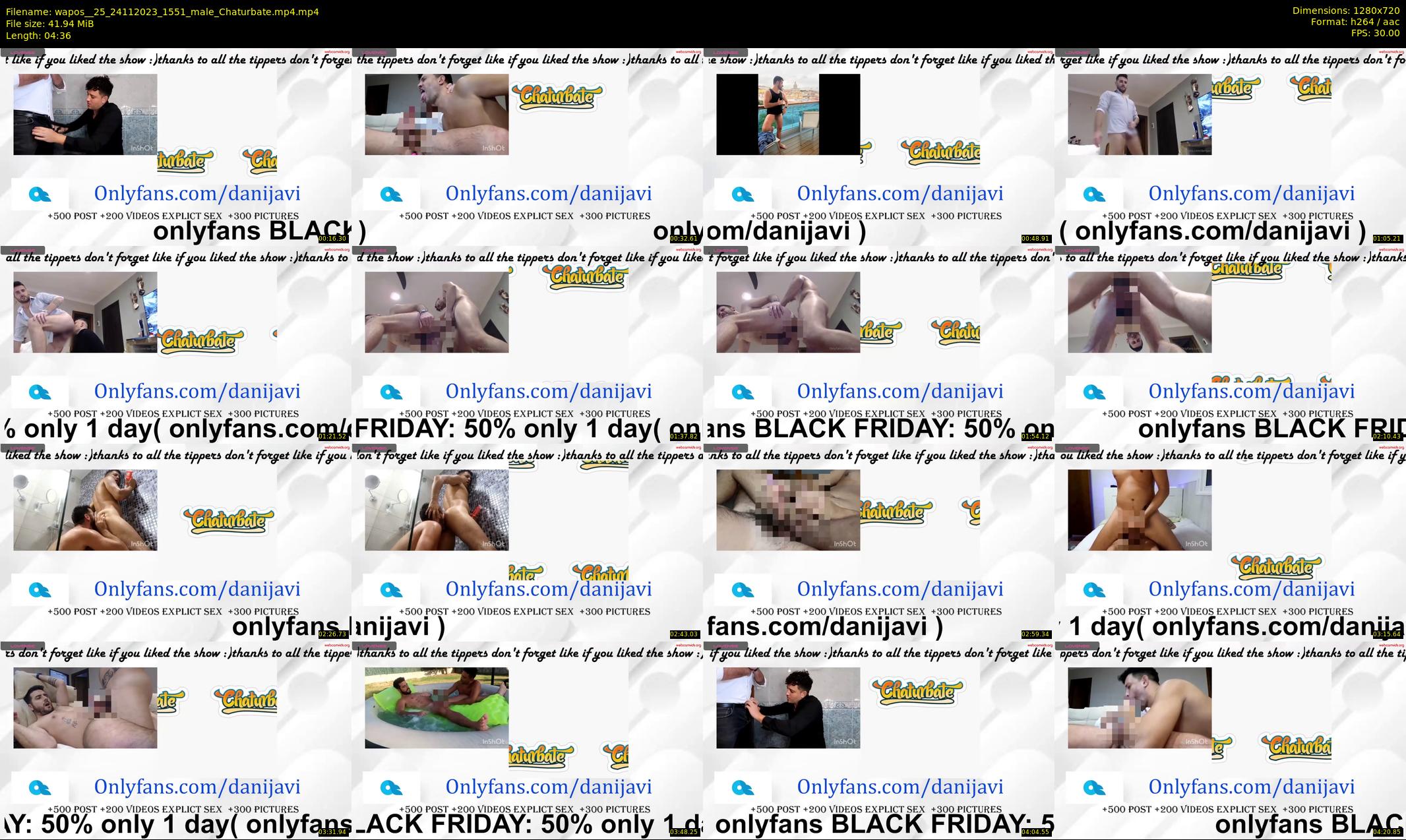 wapos__25 — 5 minute Chaturbate male cam show recording, 720p, Nov 24, 2023