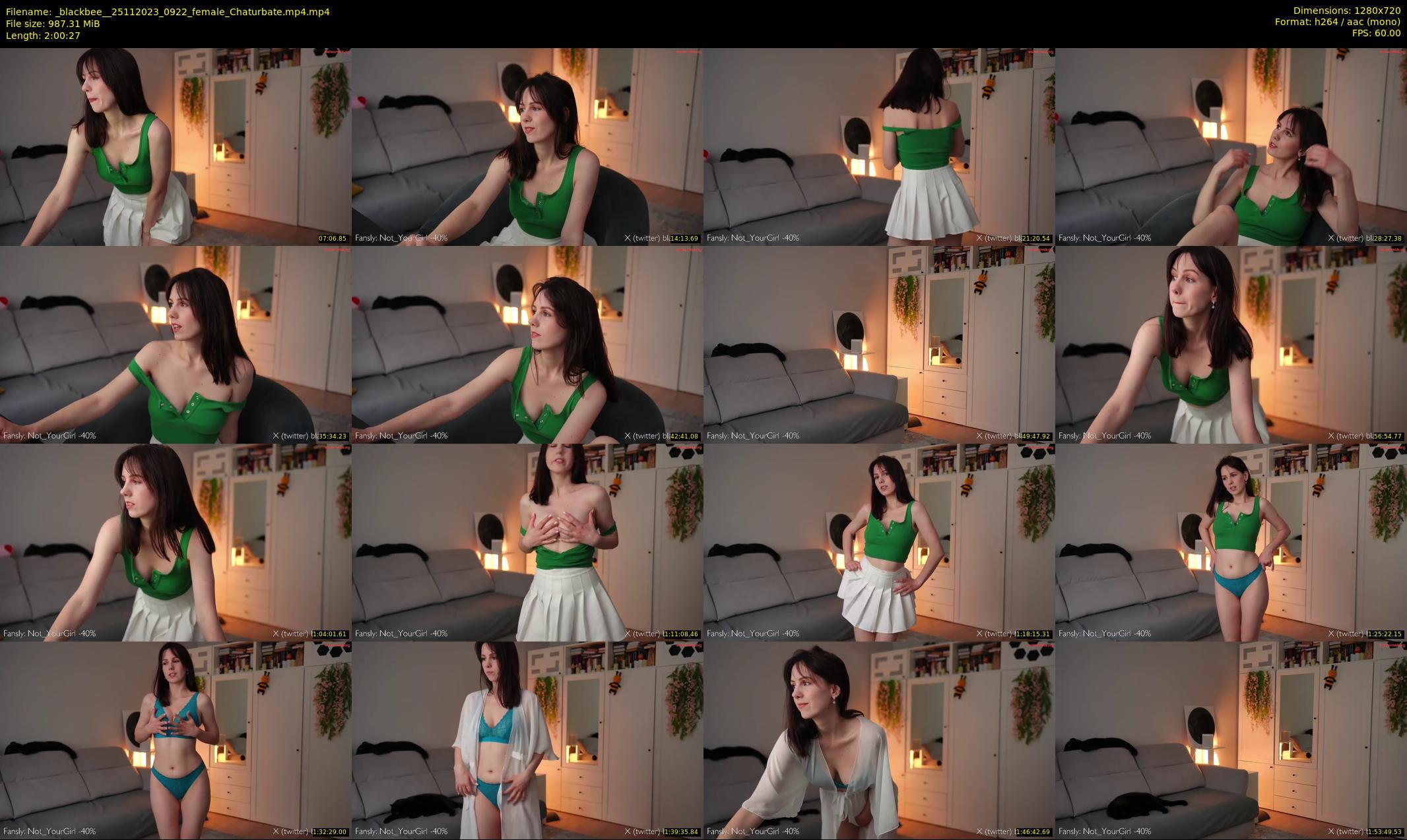 _blackbee_ — 121 minute Chaturbate female cam show recording, 720p, Nov 25, 2023