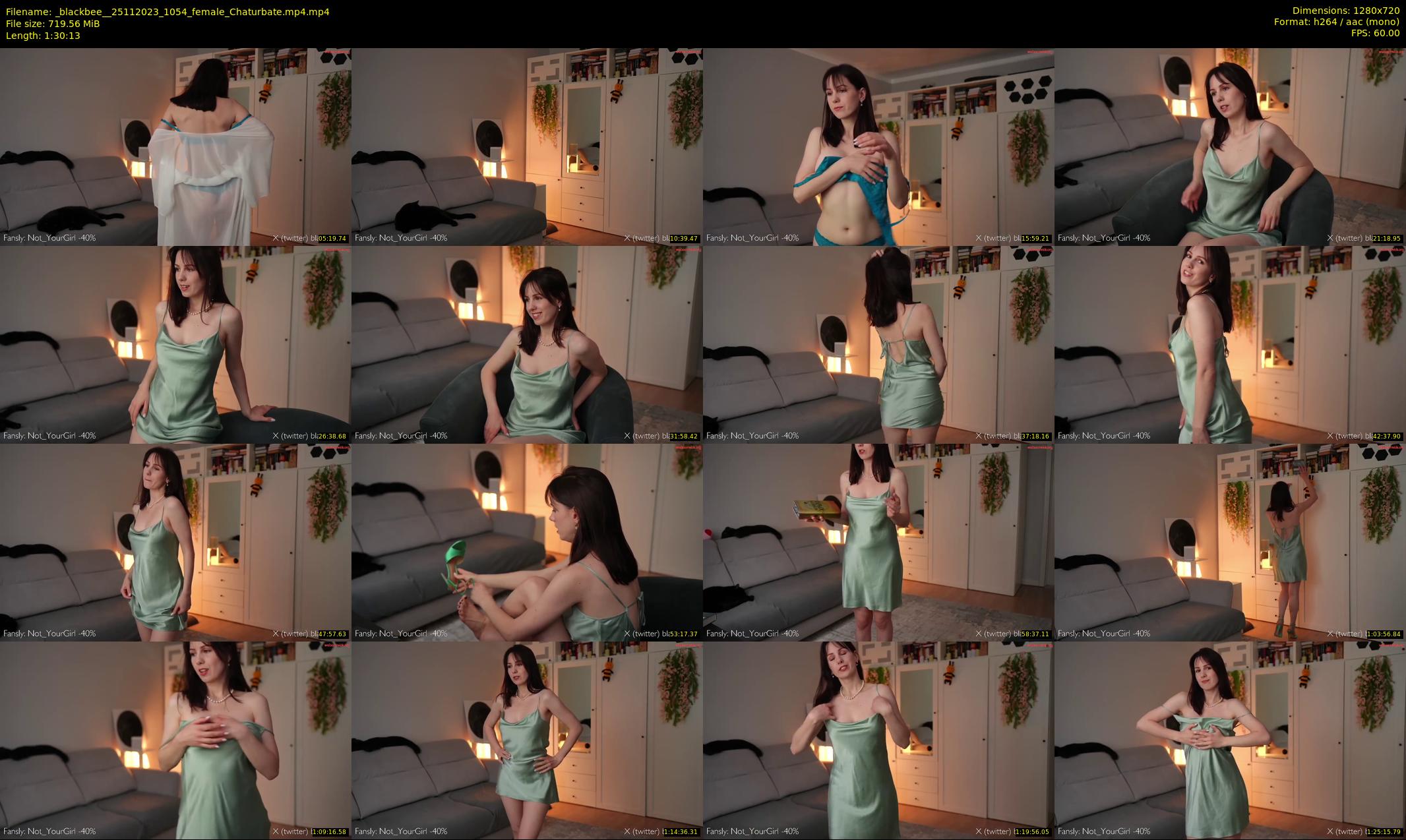 _blackbee_ — 91 minute Chaturbate female cam show recording, 720p, Nov 25, 2023