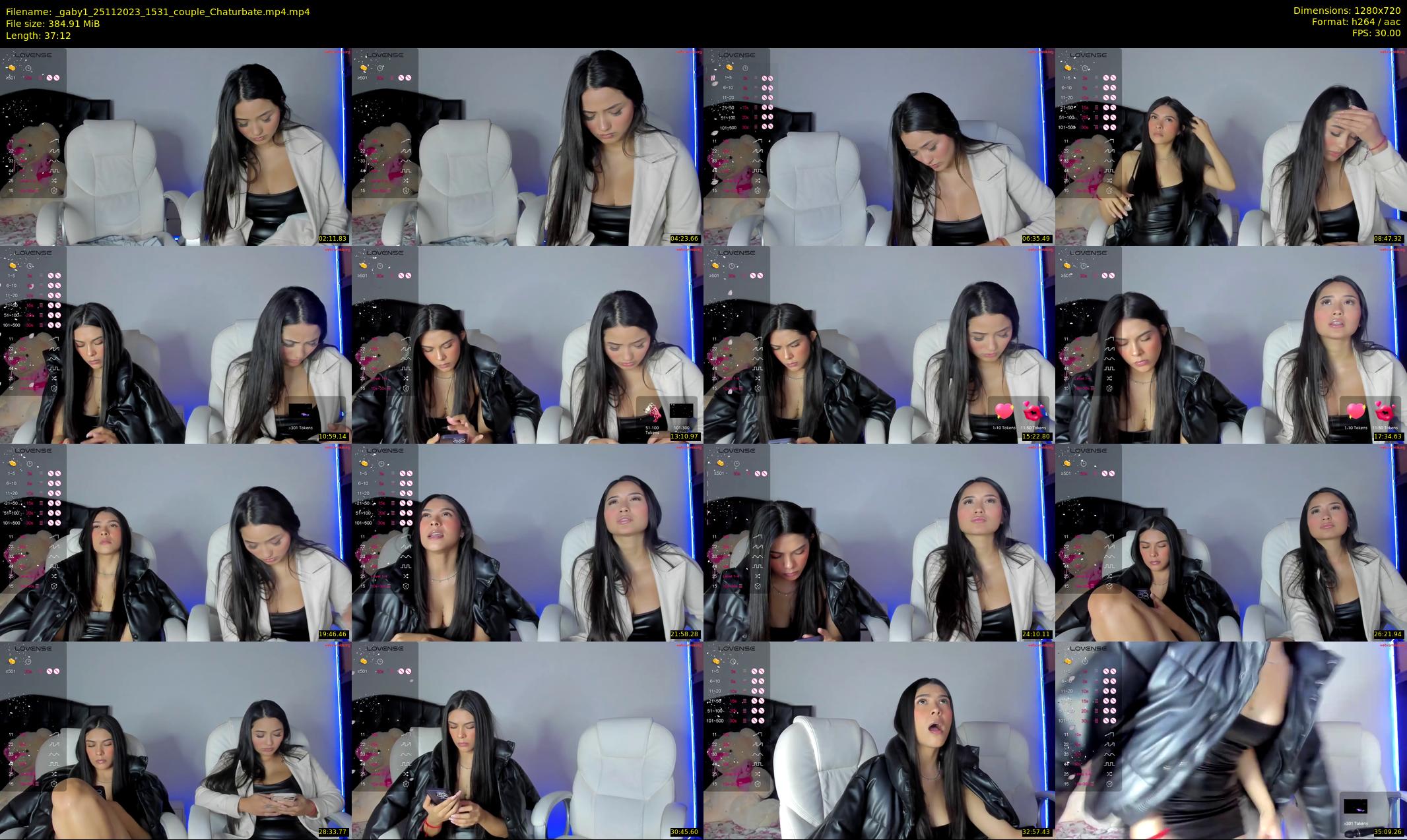 _gaby1 — 38 minute Chaturbate female cam show recording, 720p, Nov 25, 2023