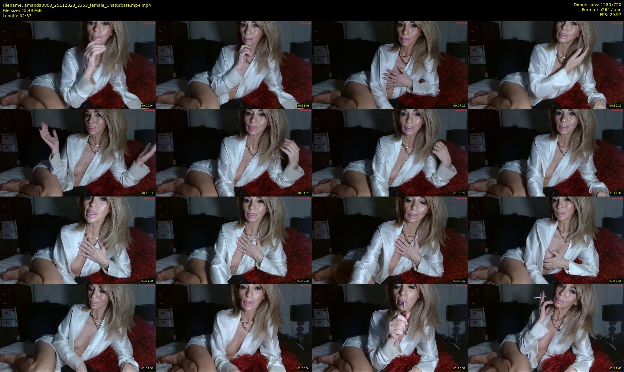 amanda0803 — 3 minute Chaturbate female cam show recording, 720p, Nov 25, 2023