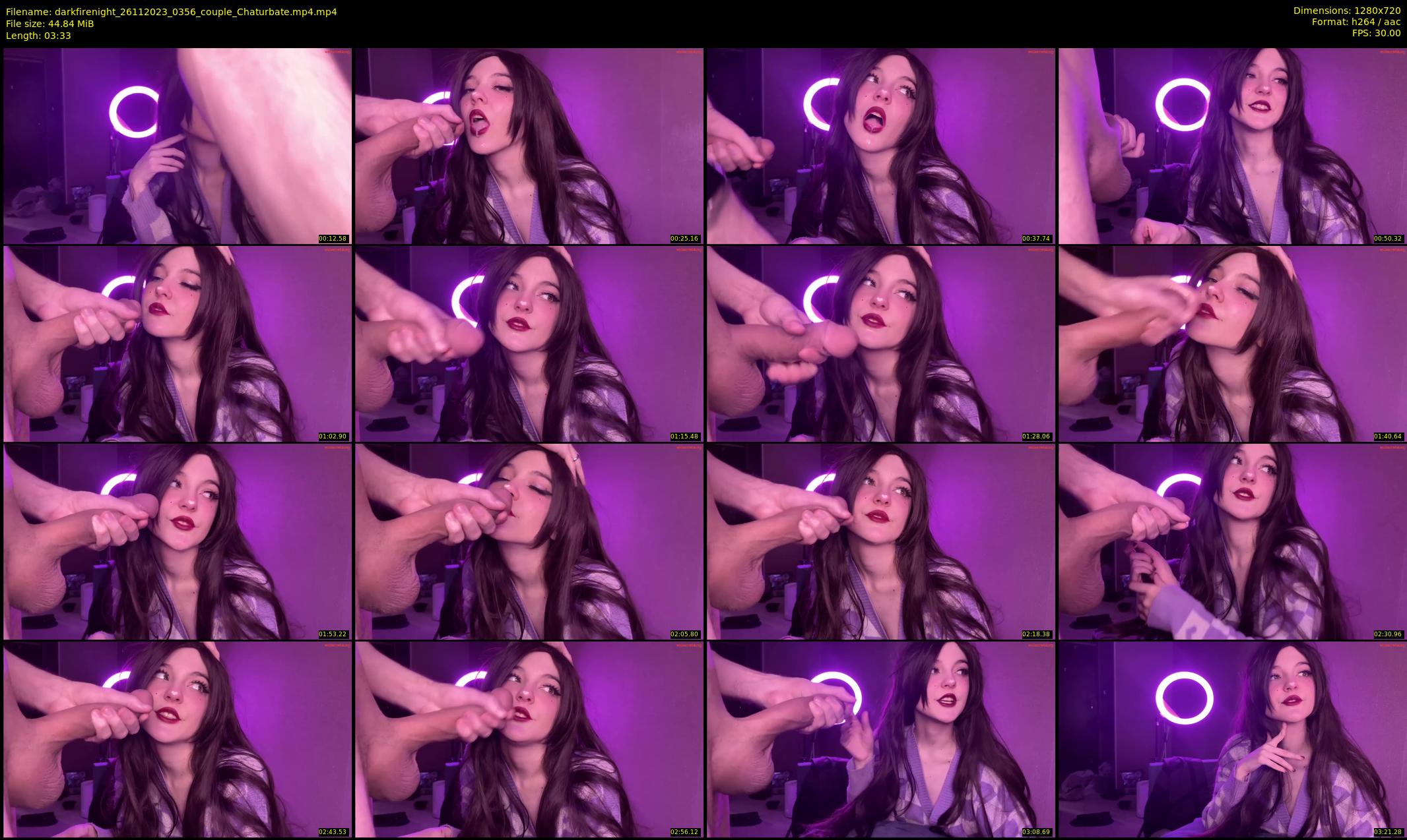 darkfirenight — 4 minute Chaturbate couple cam show recording, 720p, Nov 26, 2023