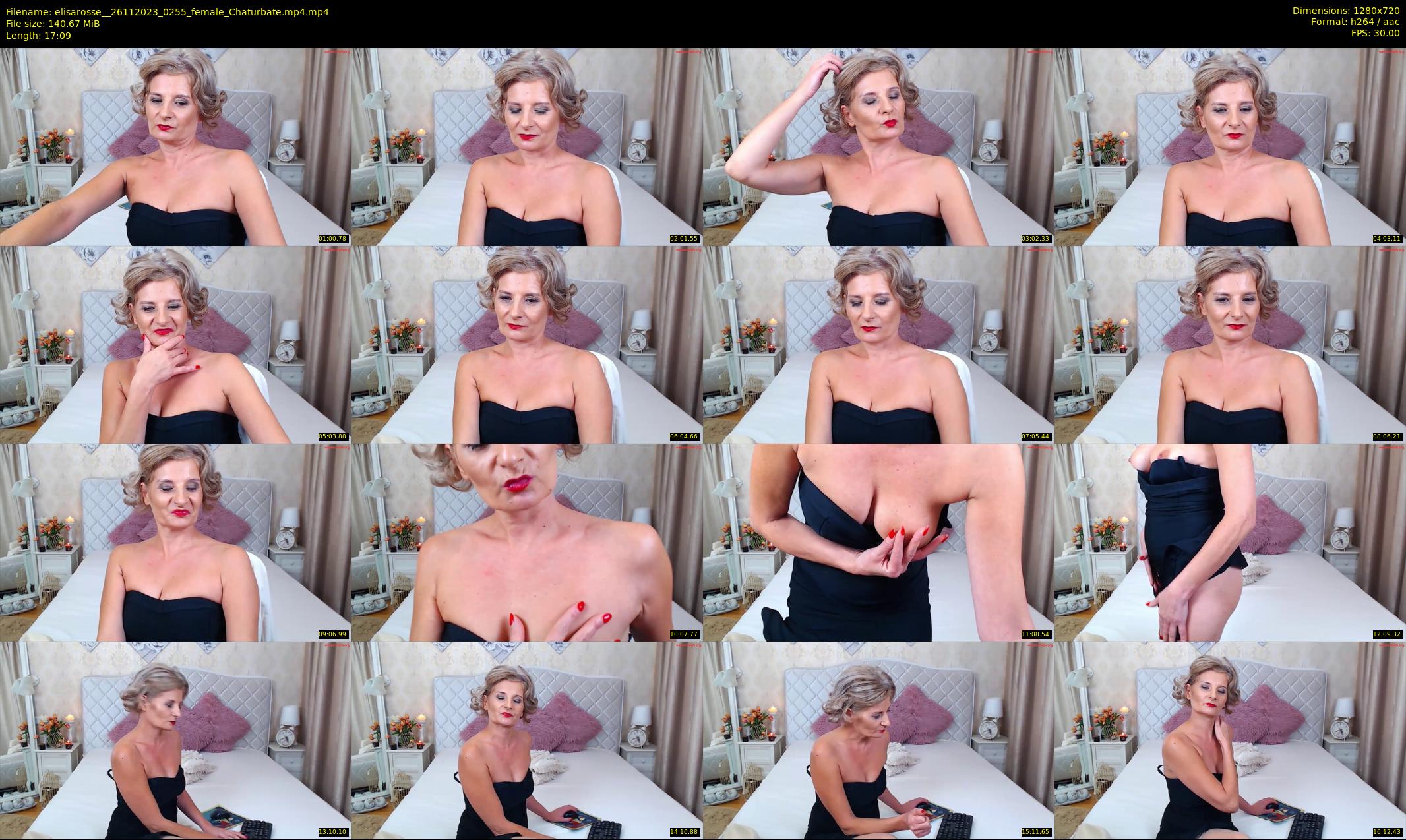 elisarosse_ — 18 minute Chaturbate female cam show recording, 720p, Nov 26, 2023