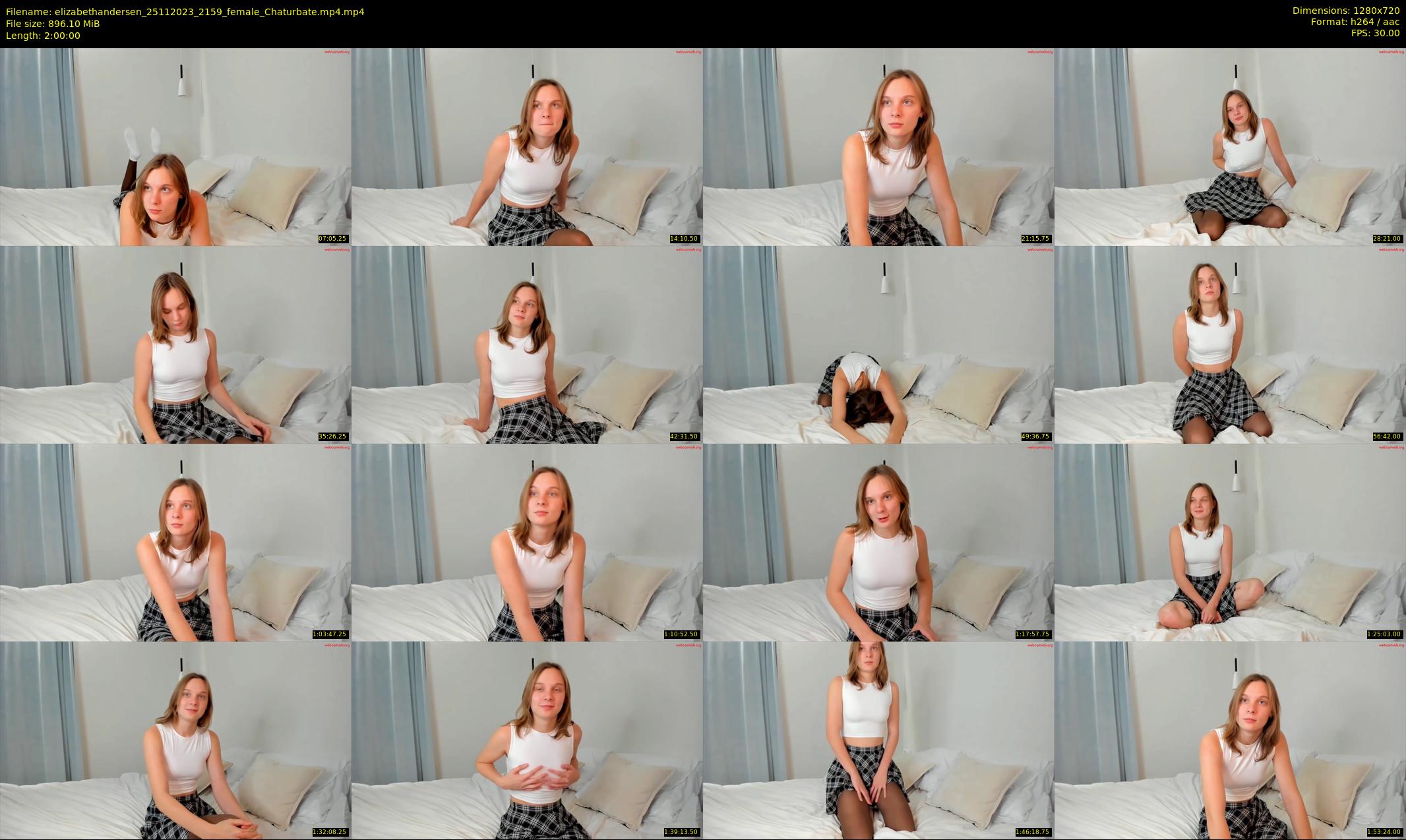 elizabethandersen — 120 minute Chaturbate female cam show recording, 720p, Nov 25, 2023