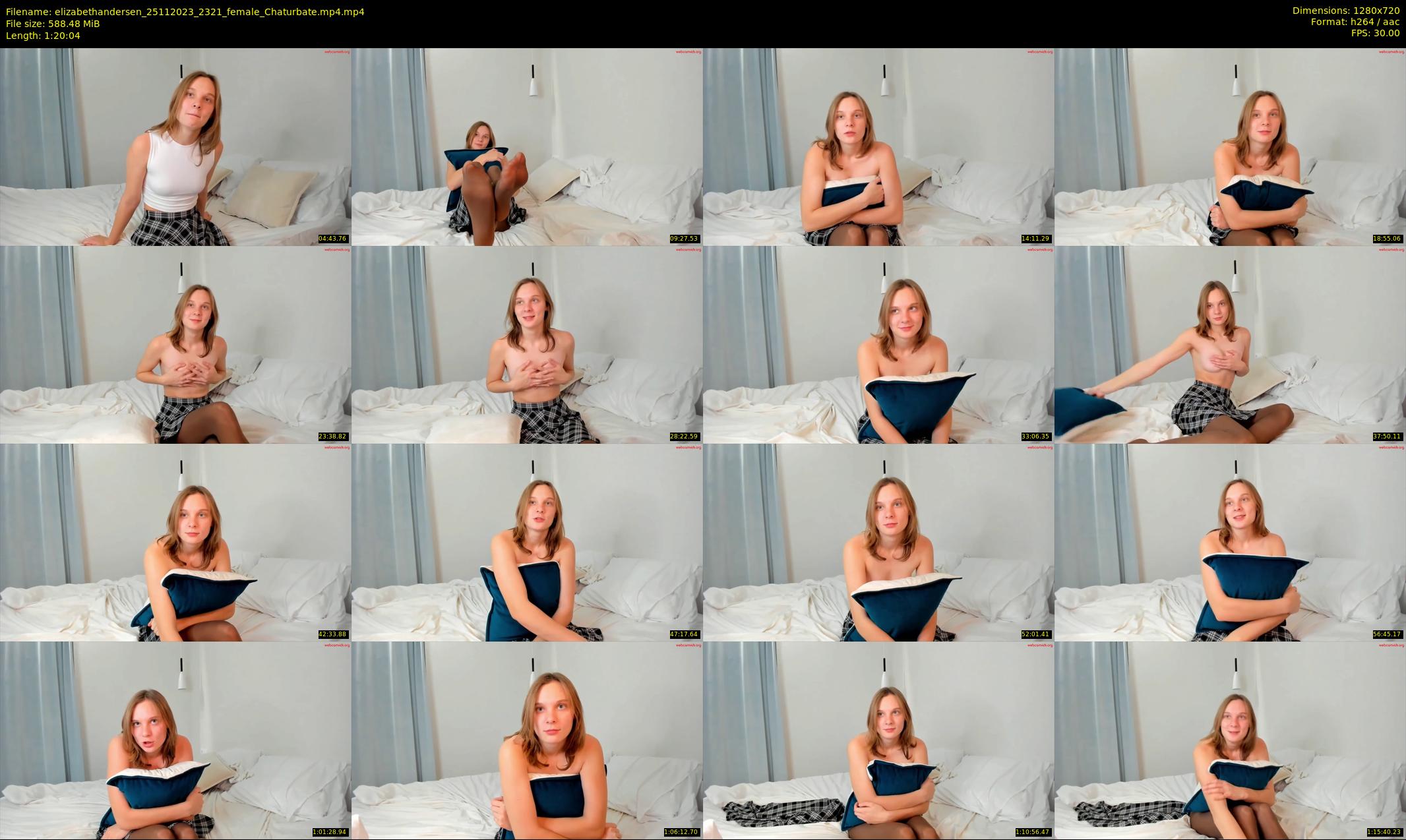 elizabethandersen — 81 minute Chaturbate female cam show recording, 720p, Nov 25, 2023