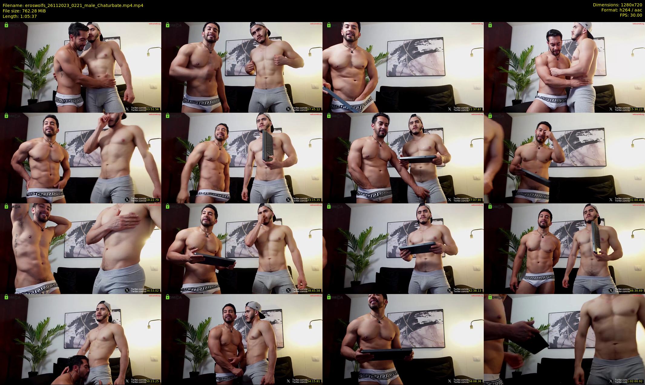 eroswolfs — 66 minute Chaturbate male cam show recording, 720p, Nov 26, 2023
