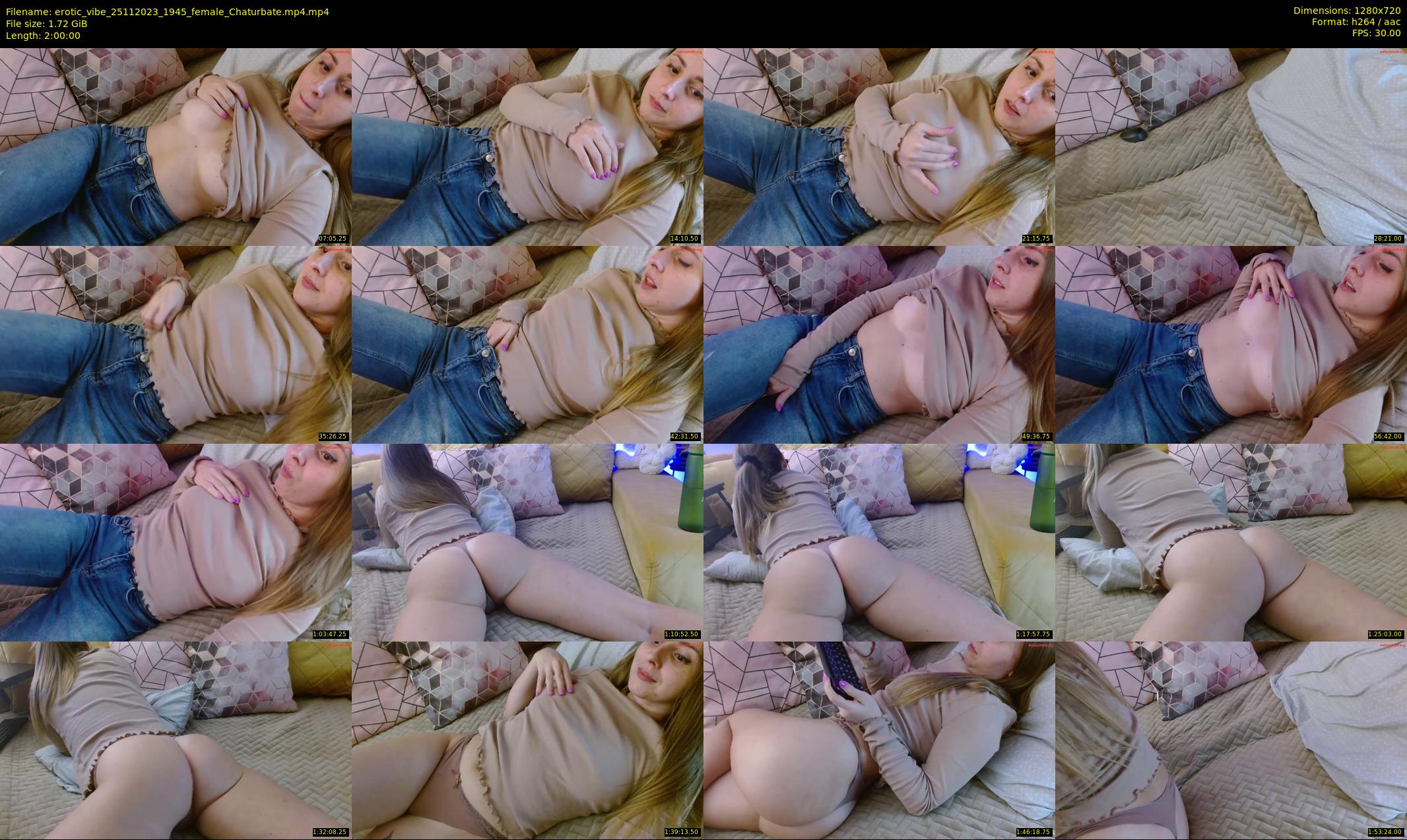erotic_vibe — 120 minute Chaturbate female cam show recording, 720p, Nov 25, 2023