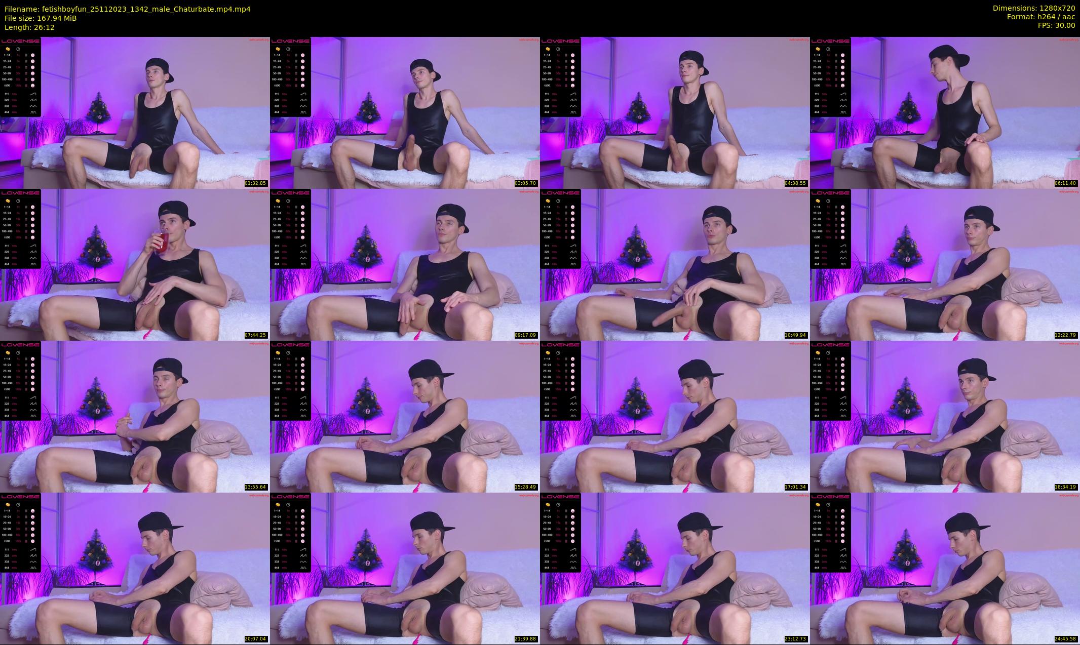 fetishboyfun — 27 minute Chaturbate male cam show recording, 720p, Nov 25, 2023