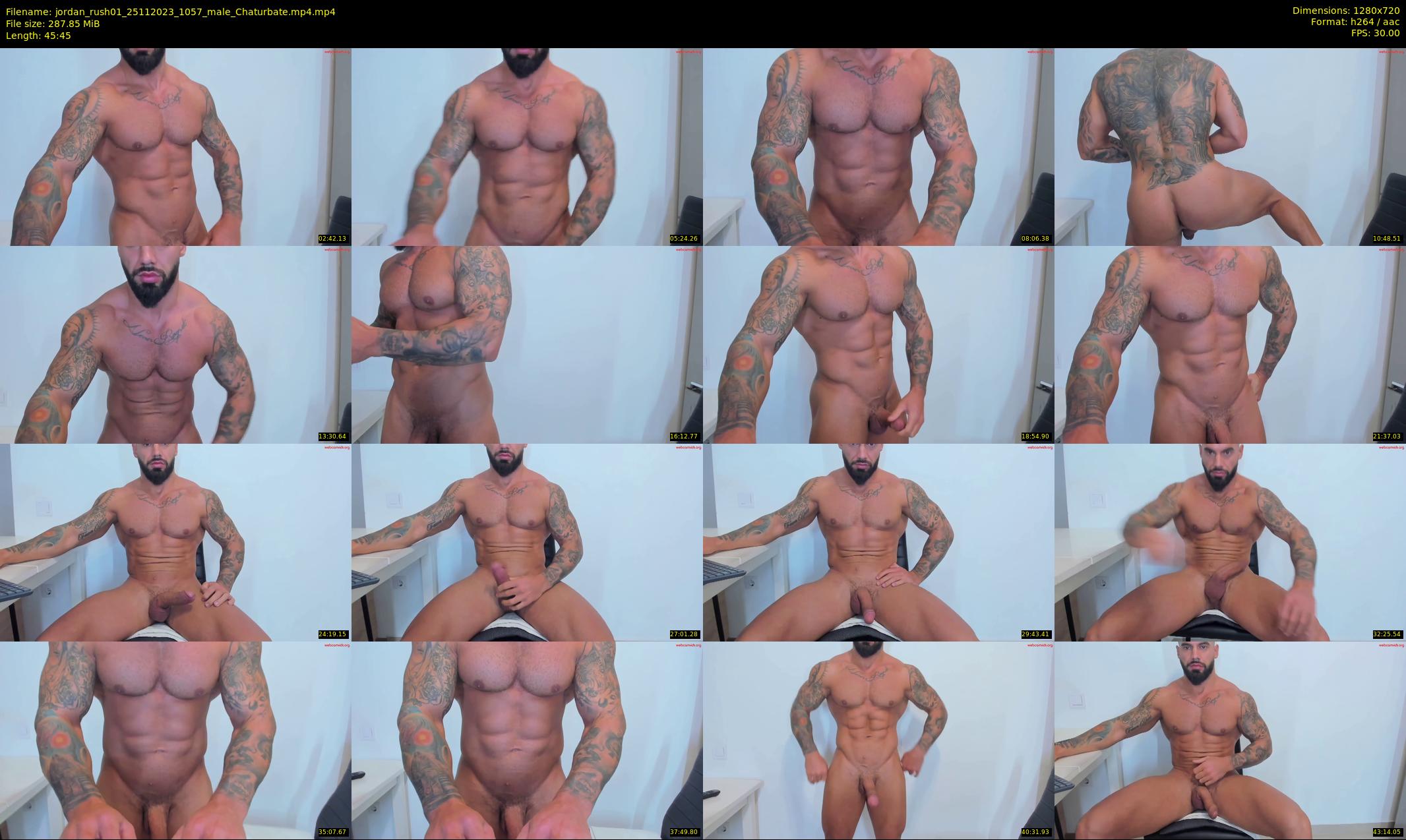 jordan_rush01 — 46 minute Chaturbate male cam show recording, 720p, Nov 25, 2023