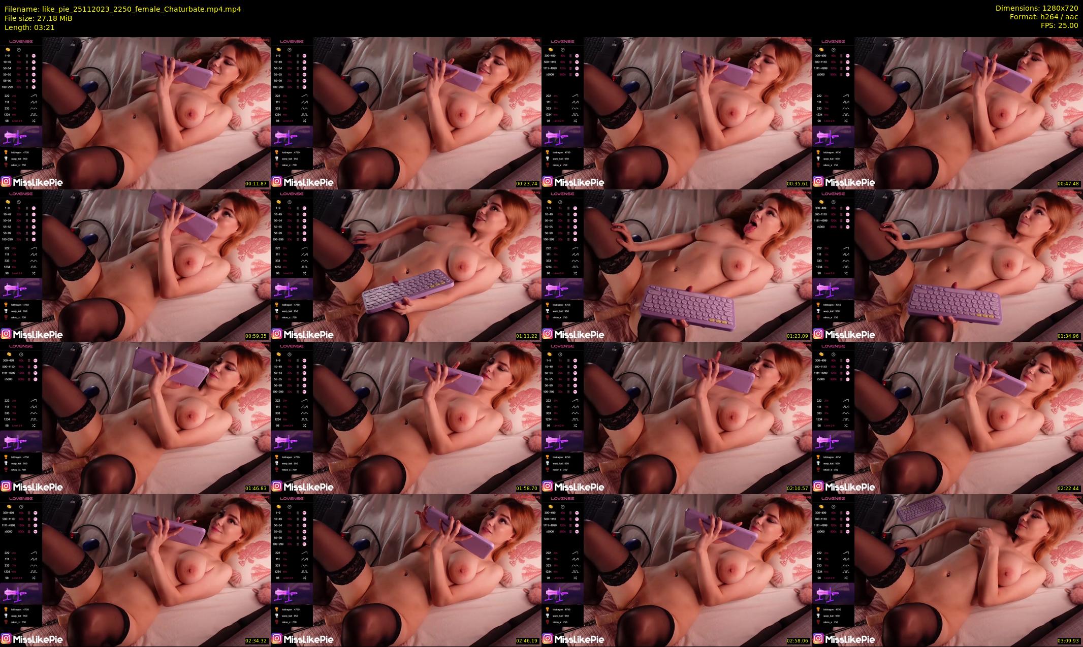 like_pie — 4 minute Chaturbate couple cam show recording, 720p, Nov 25, 2023